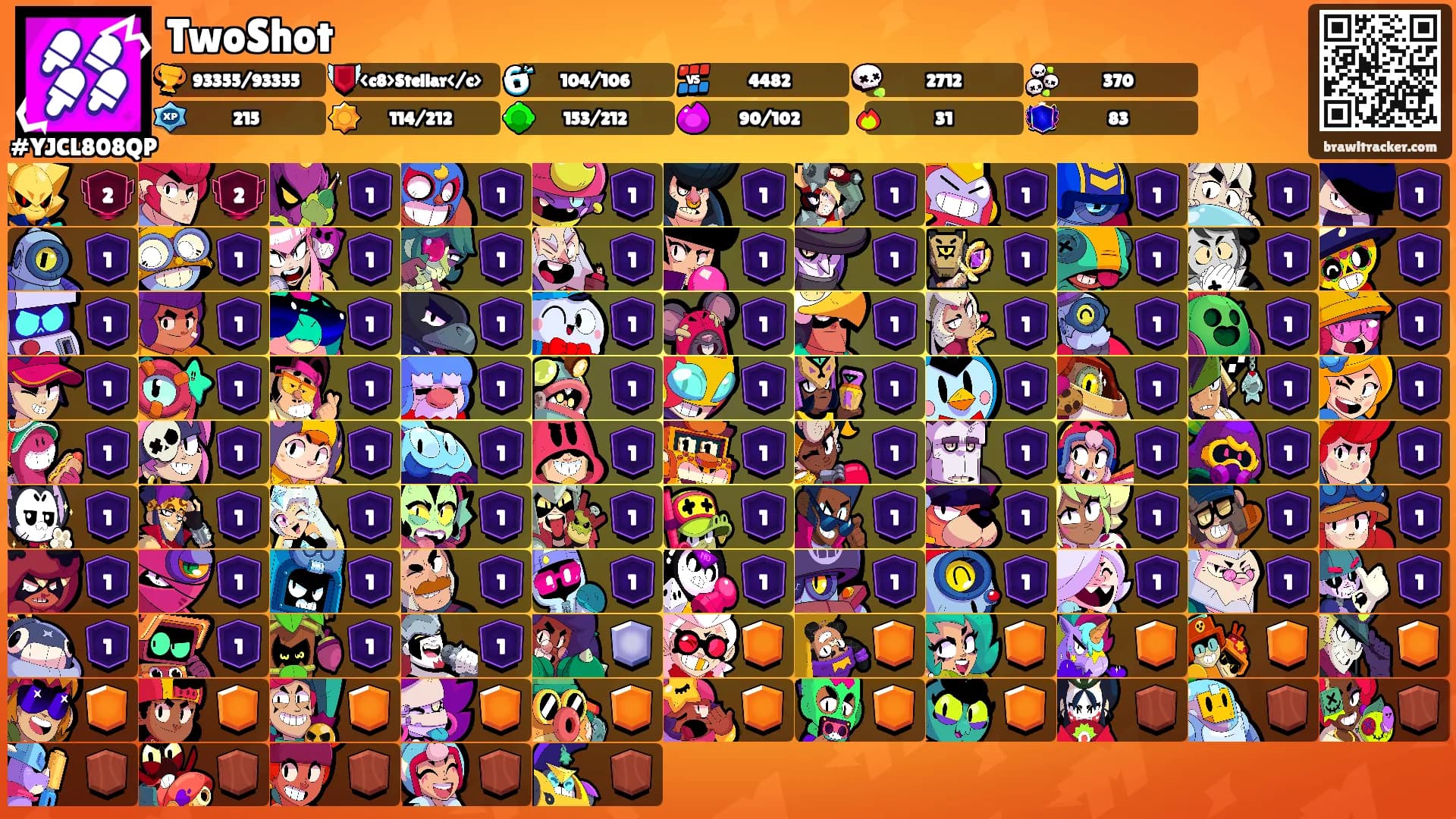 TwoShot's Ranks