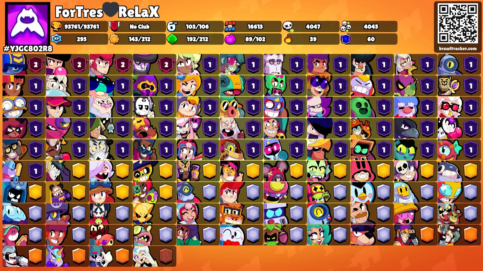ForTres🖤ReLaX's Ranks