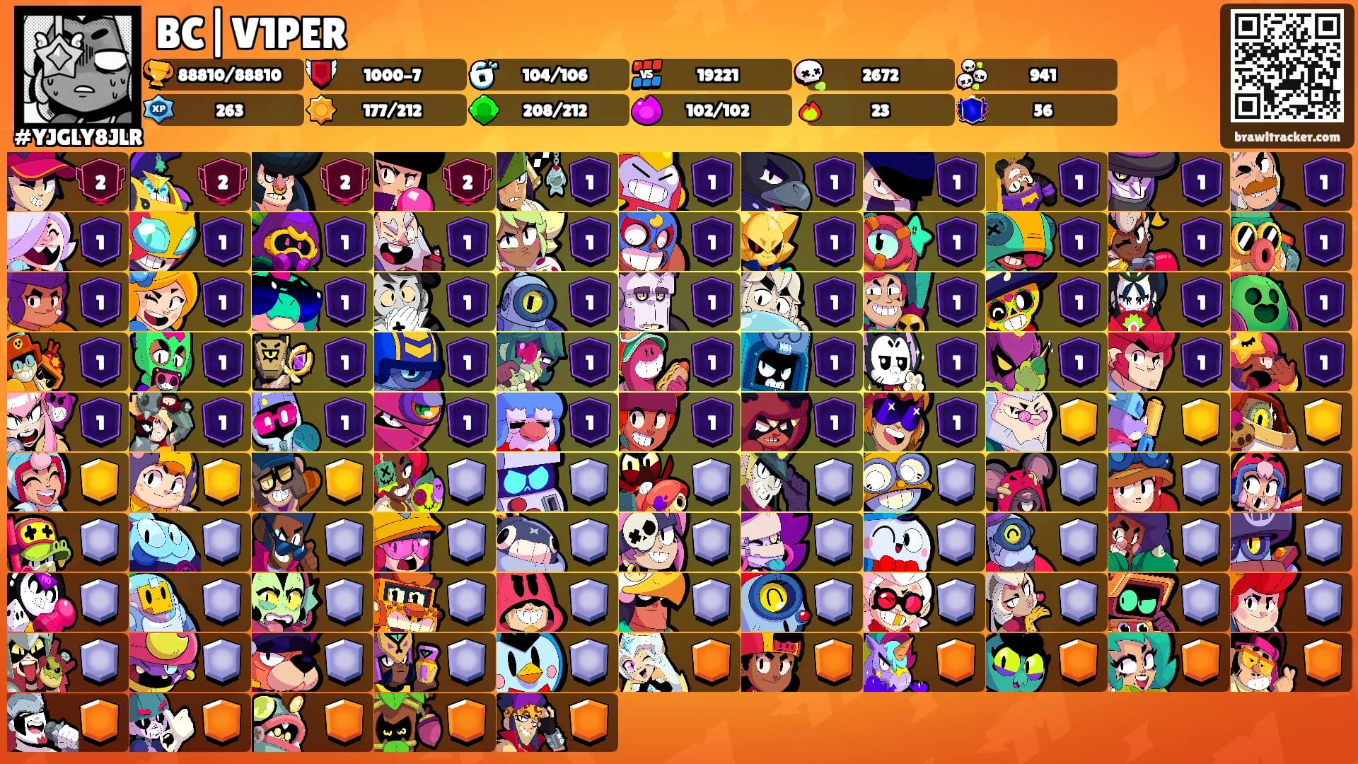 BC|V1PER's Ranks