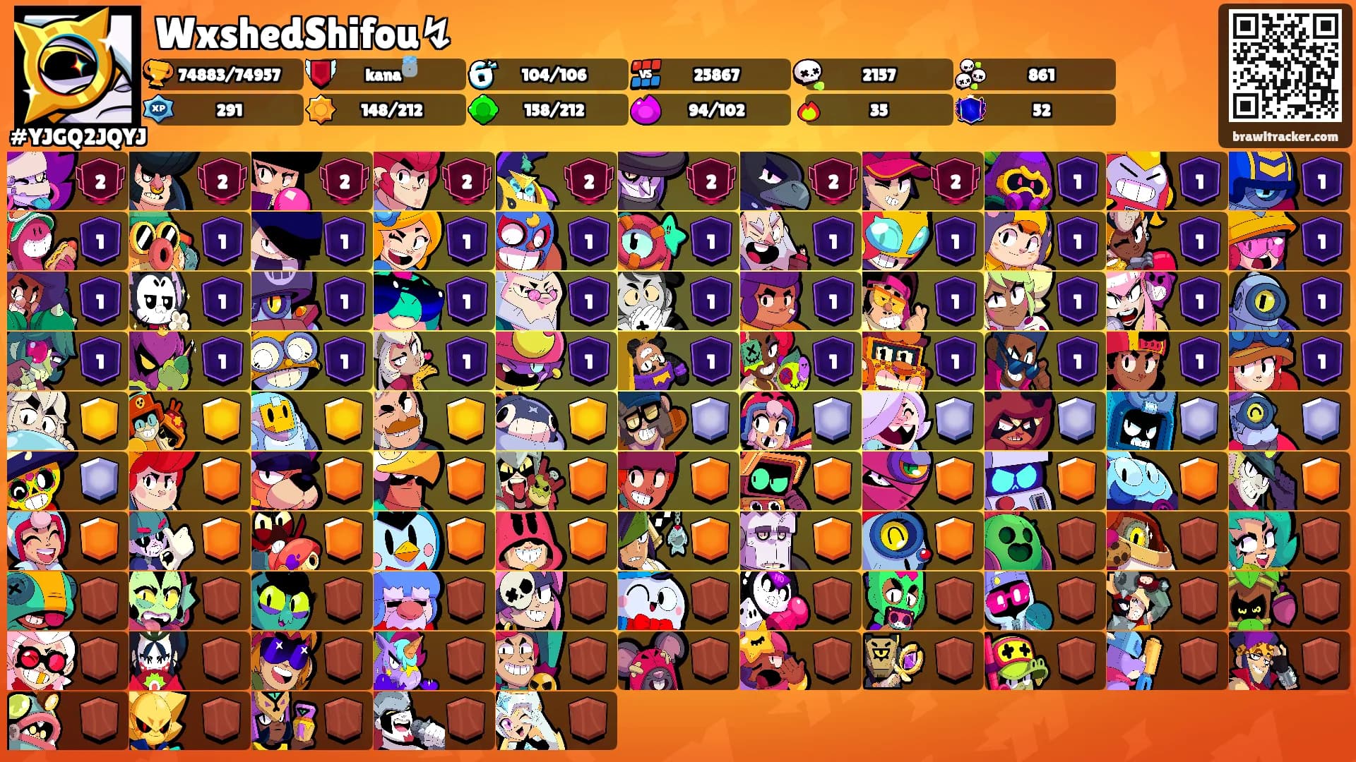 WxshedShifou↯'s Ranks