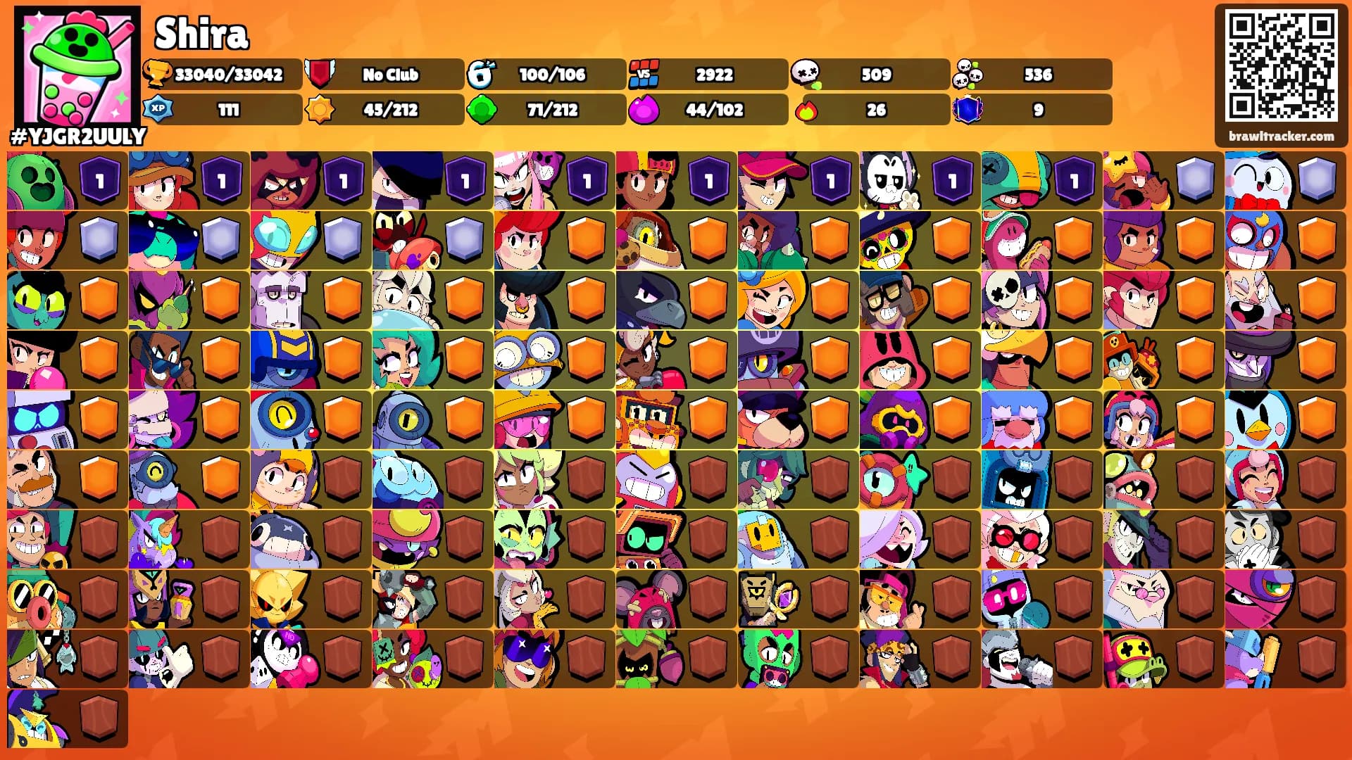 Shira's Ranks