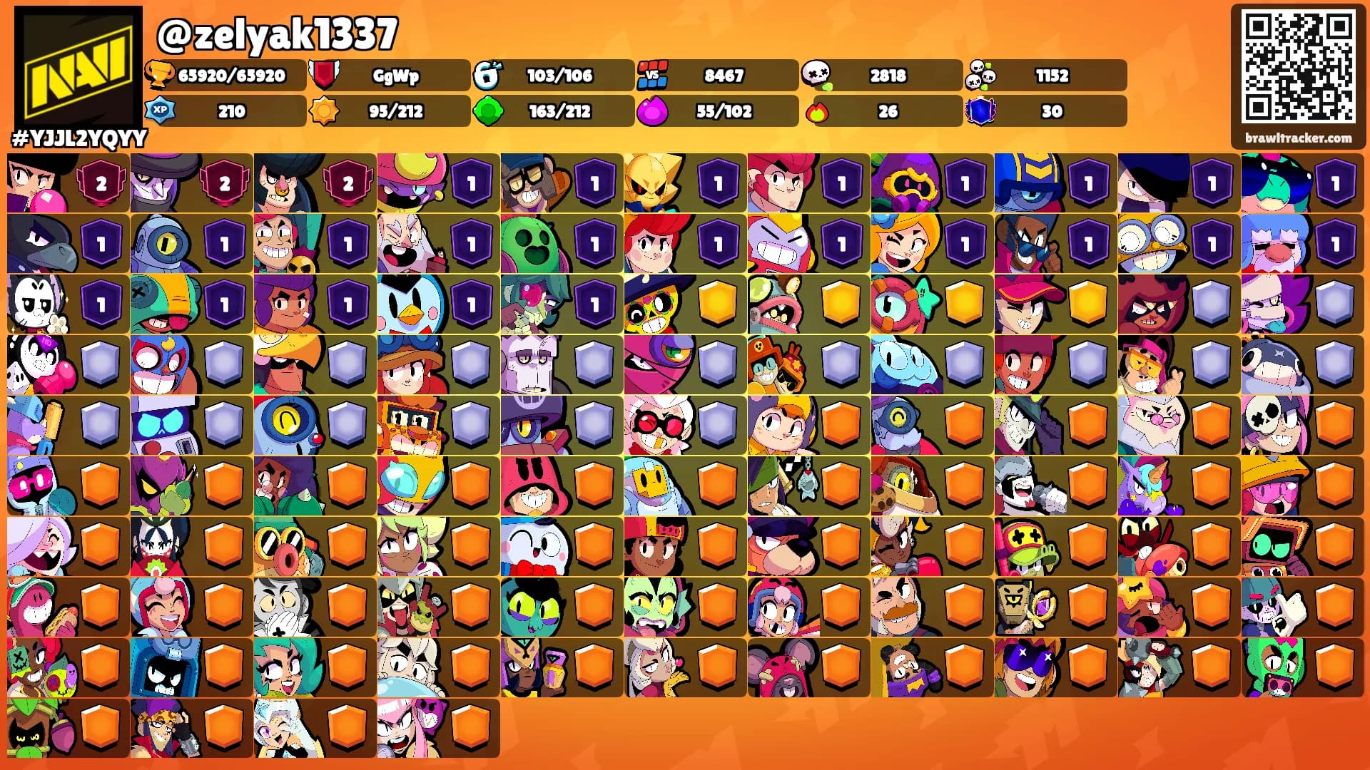 @zelyak1337's Ranks