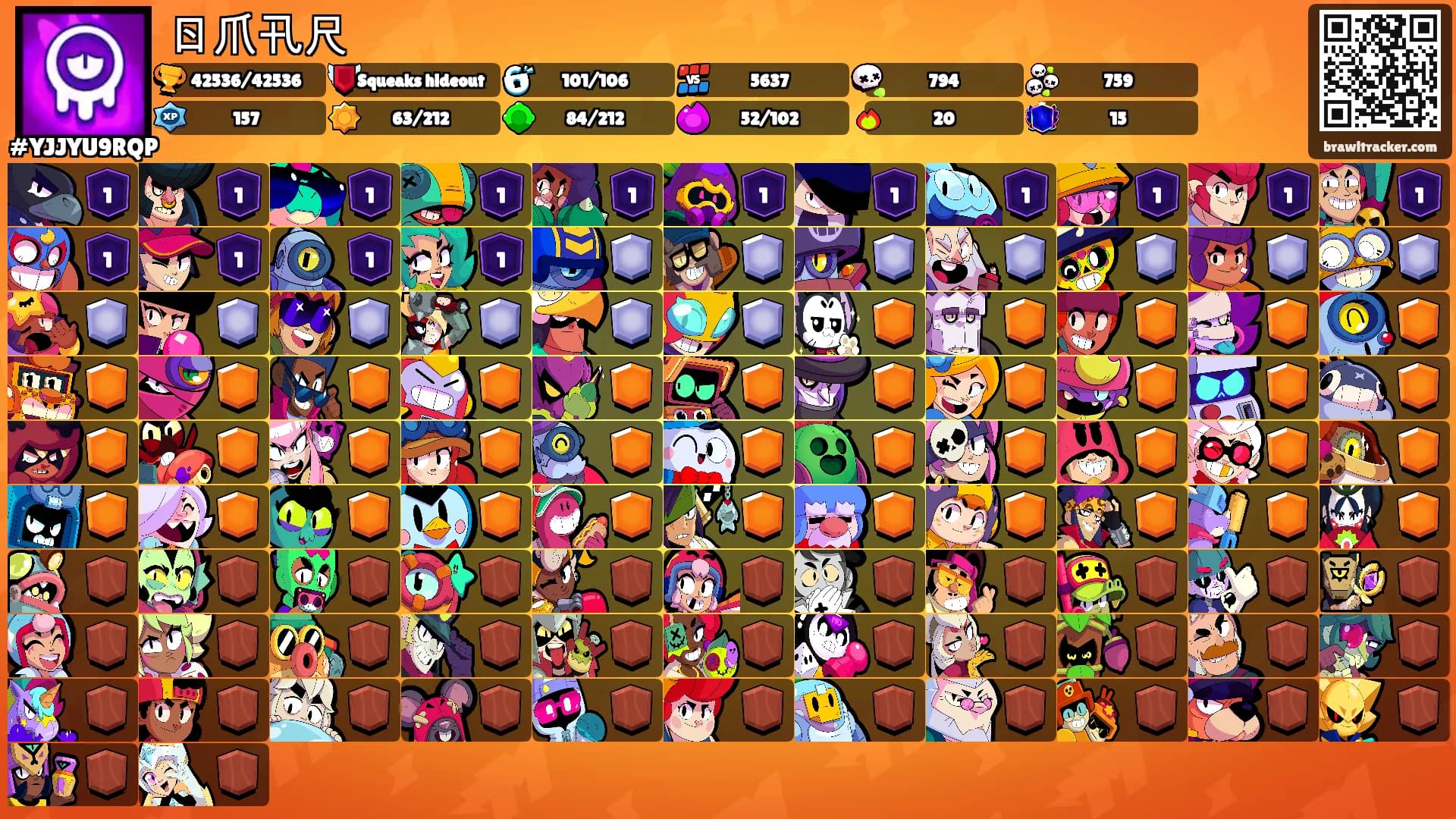 ㄖ爪卂尺's Ranks