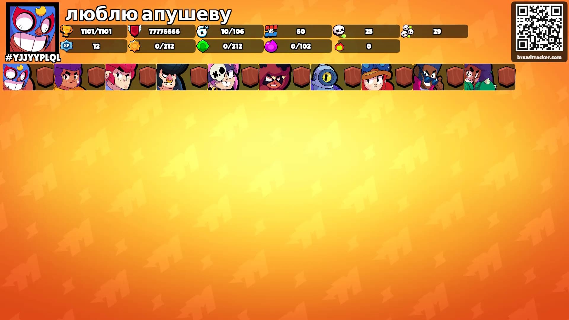 люблю апушеву's Ranks