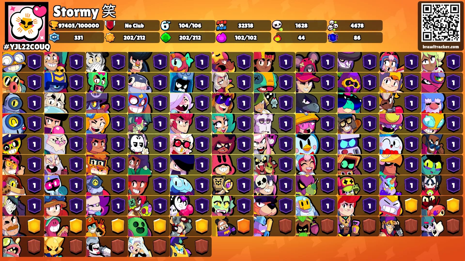 Stormy 笑's Ranks