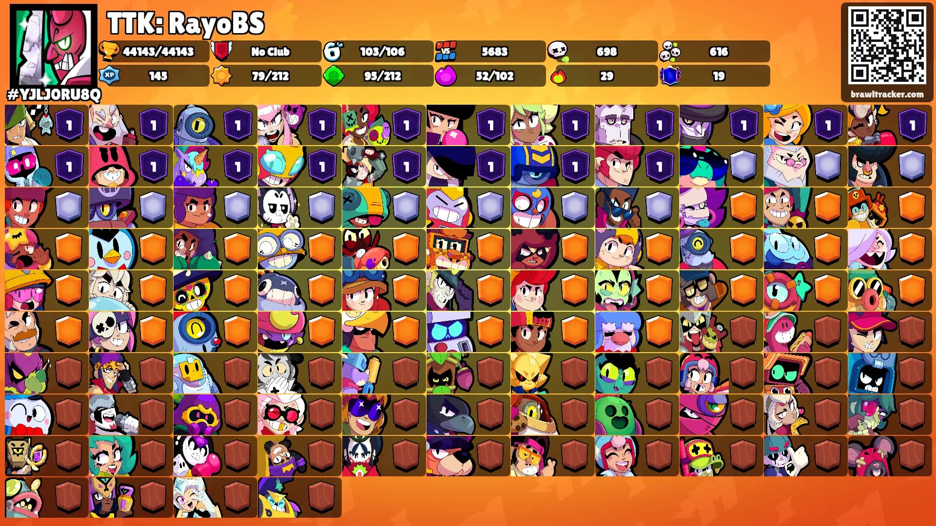 TTK: RayoBS ⚡'s Ranks