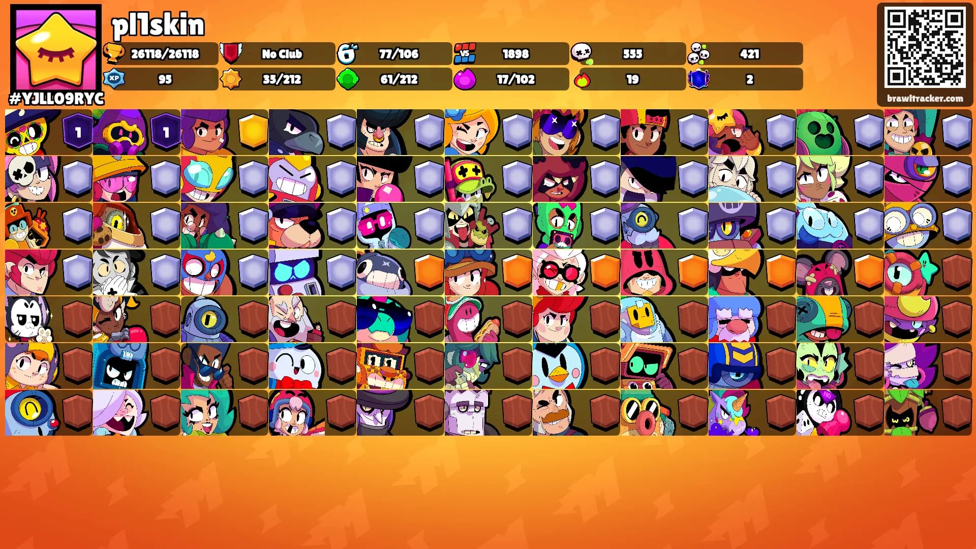 pl1skin's Ranks