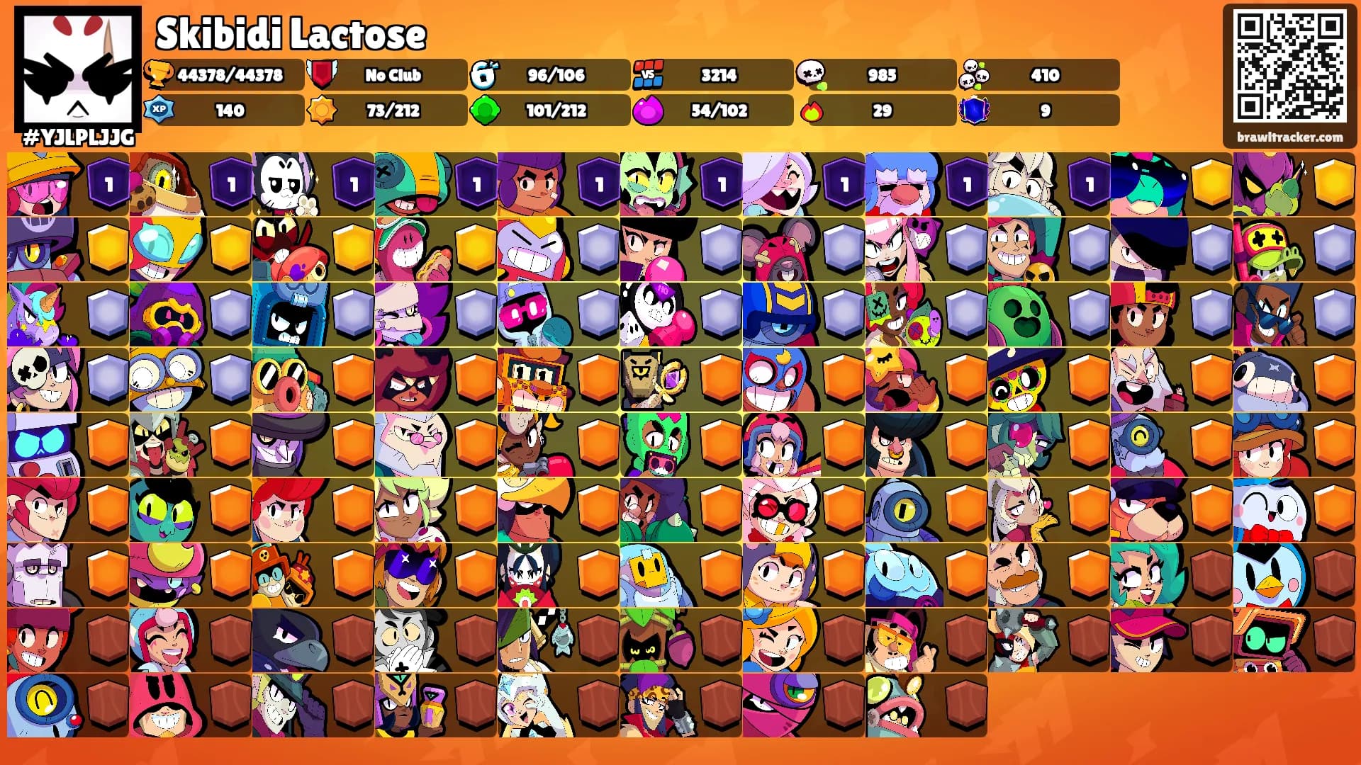 Skibidi Lactose's Ranks
