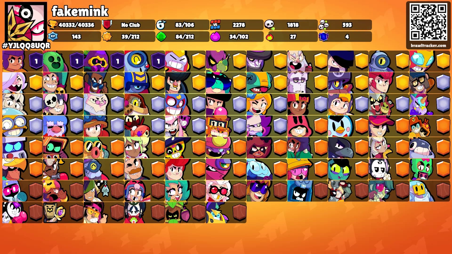 fakemink's Ranks