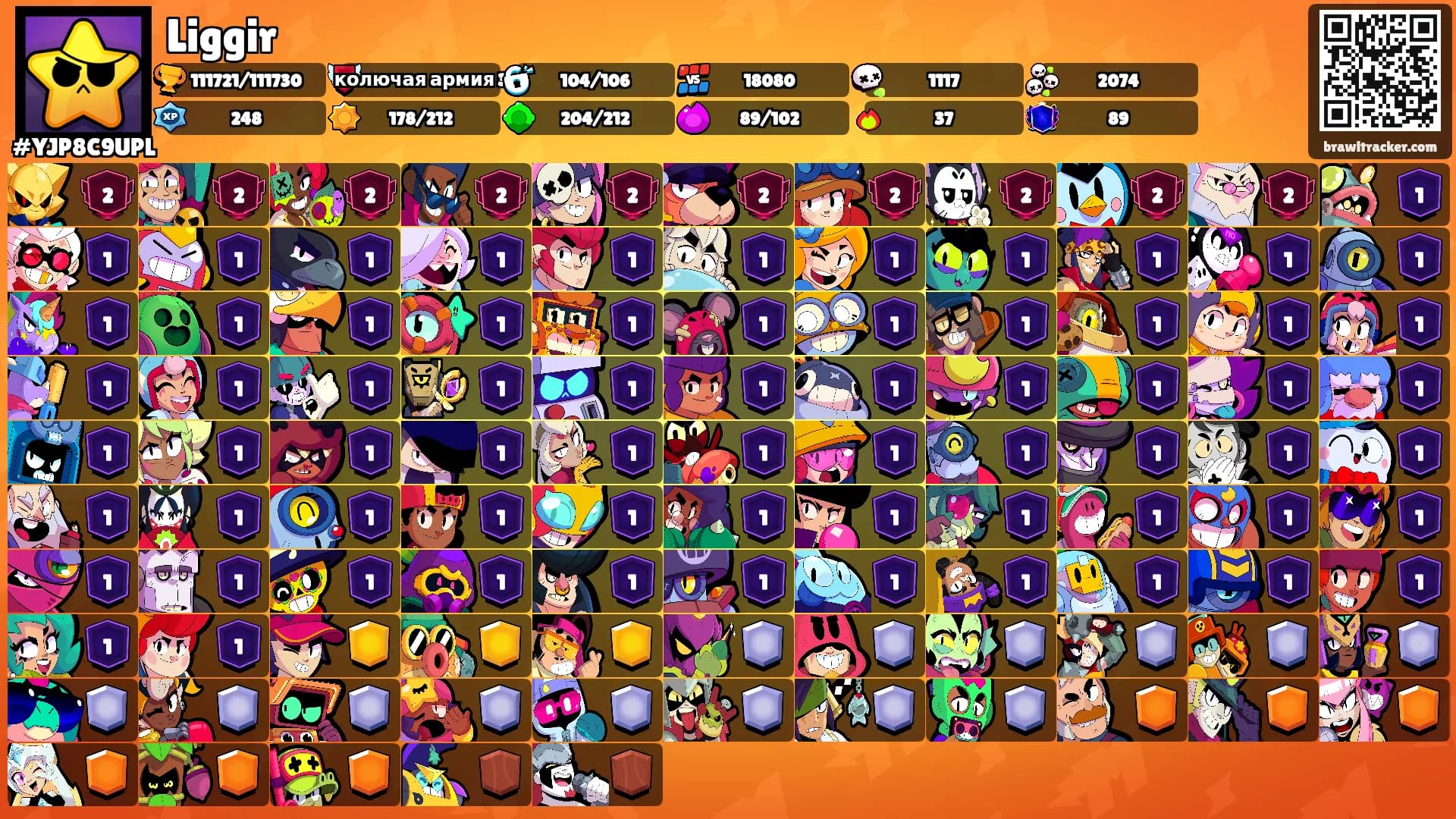 Liggir's Ranks