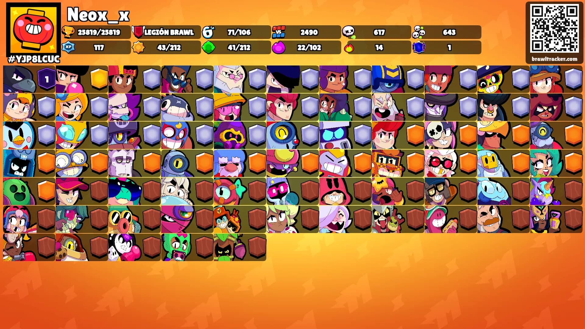Neox_x's Ranks