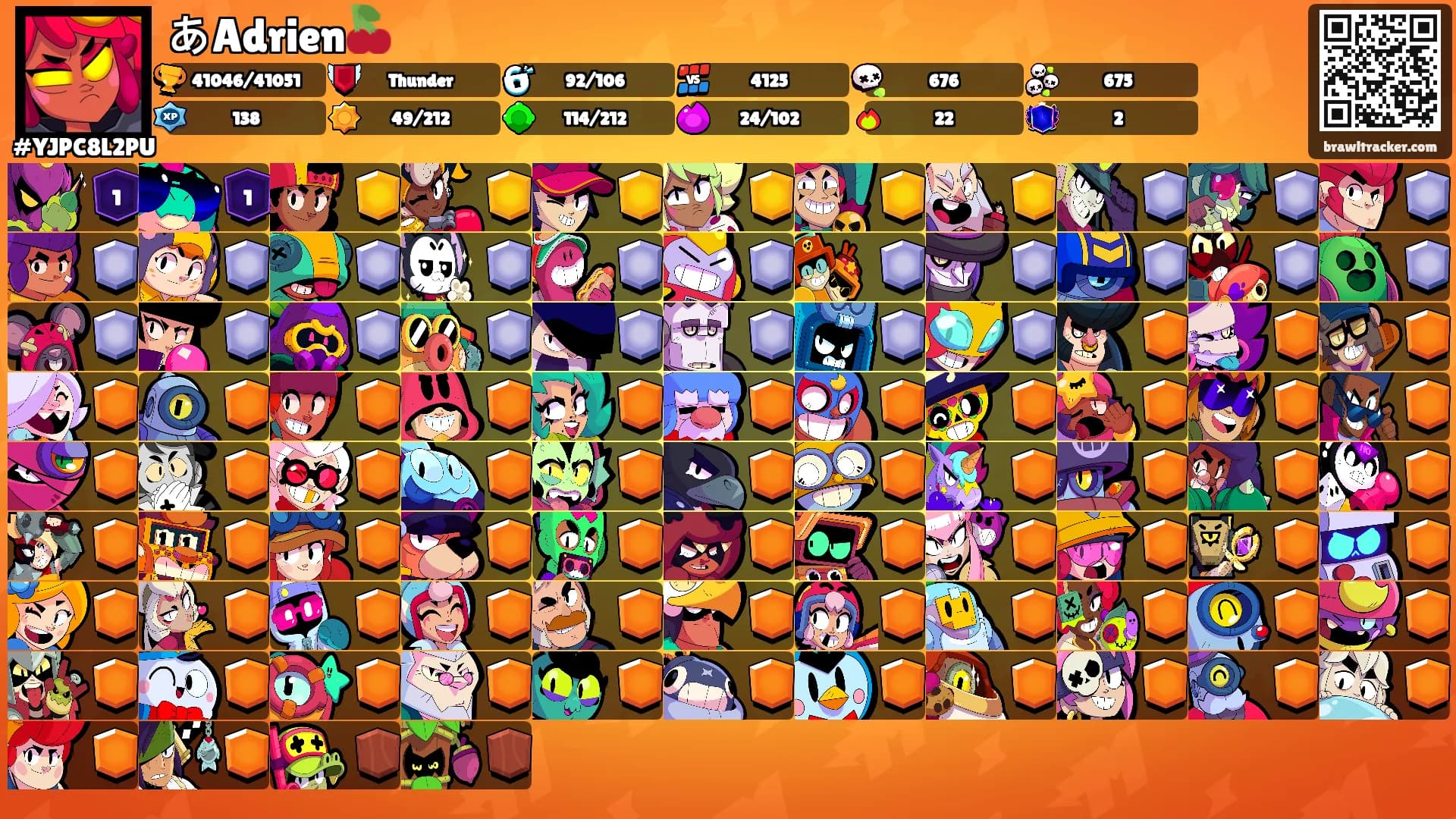 あAdrien🍒's Ranks