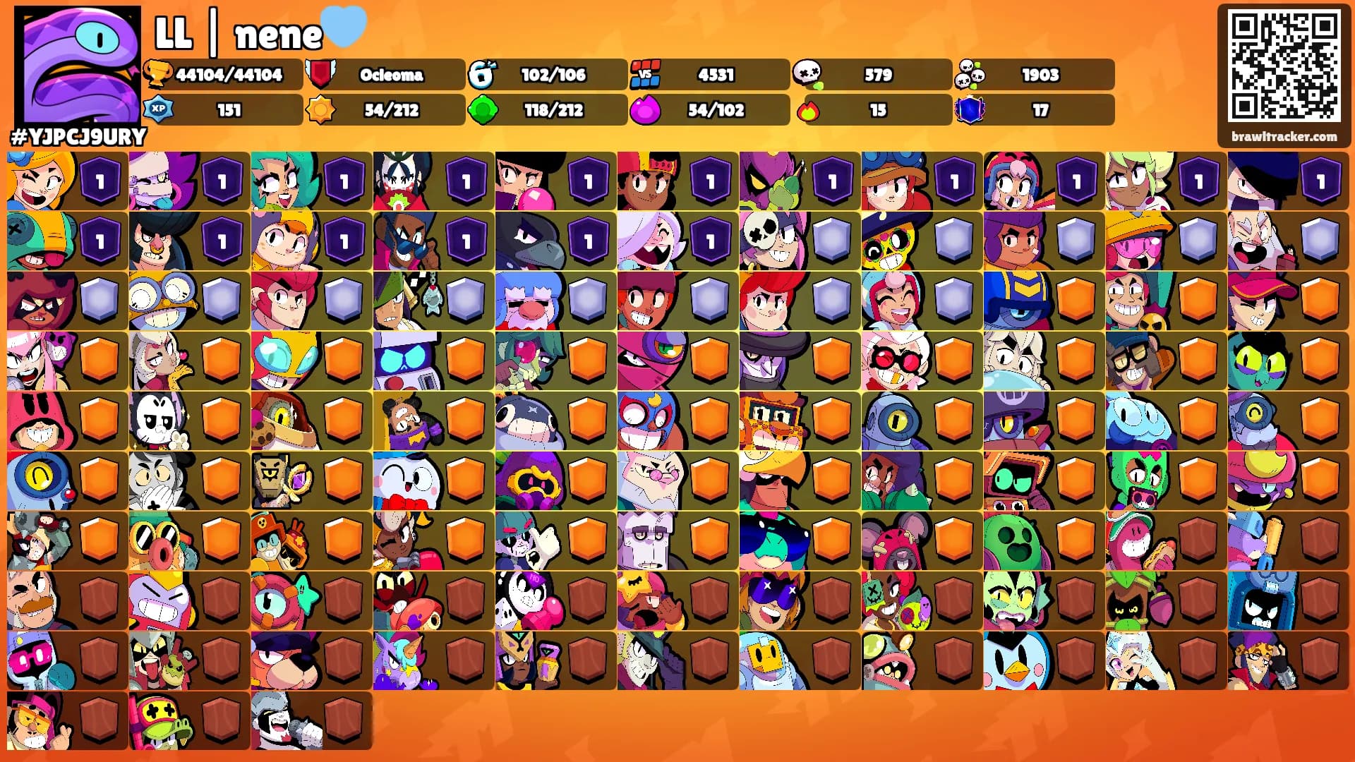LL | nene🩵's Ranks