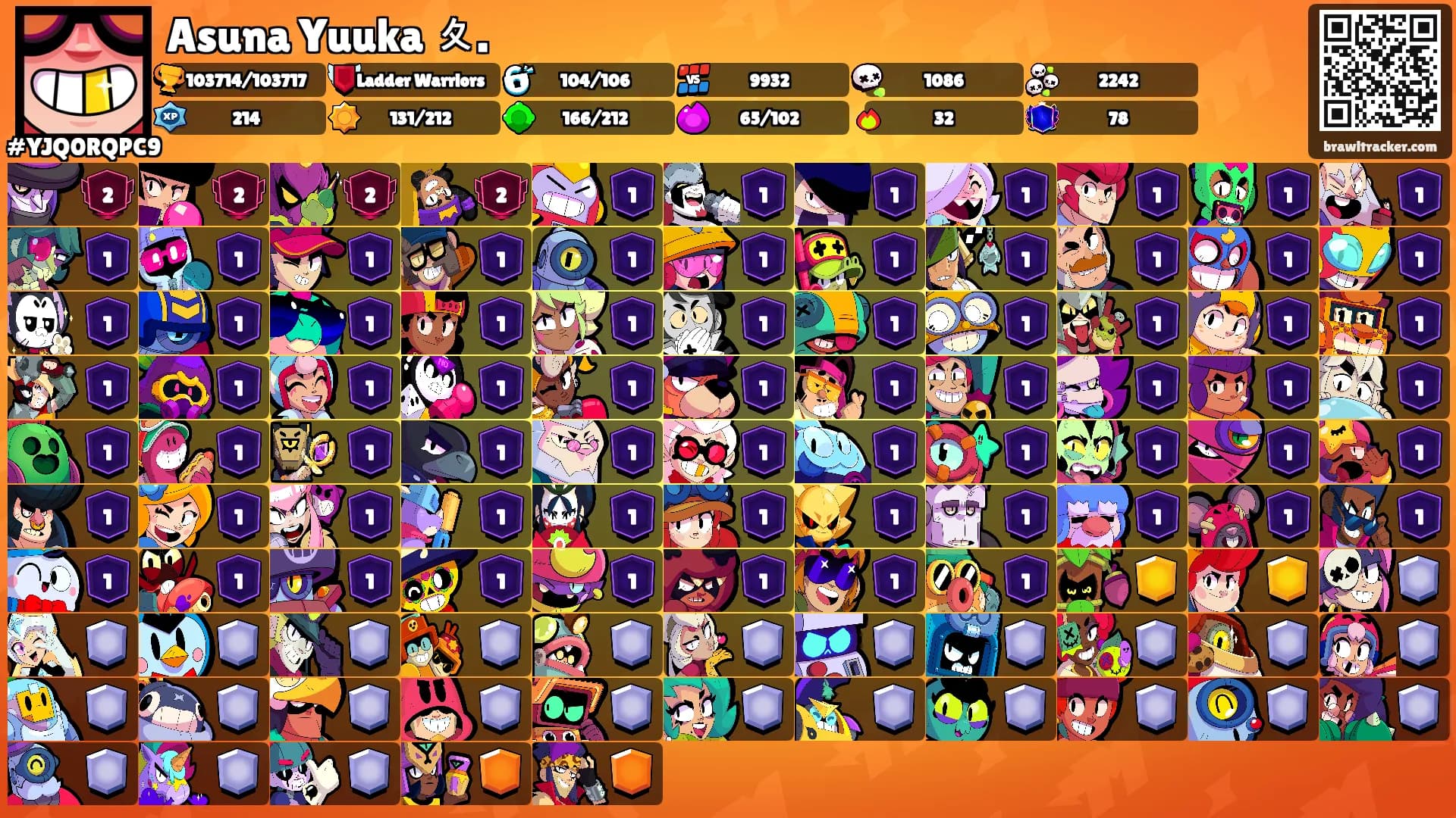 Asuna Yuuka 〩.'s Ranks