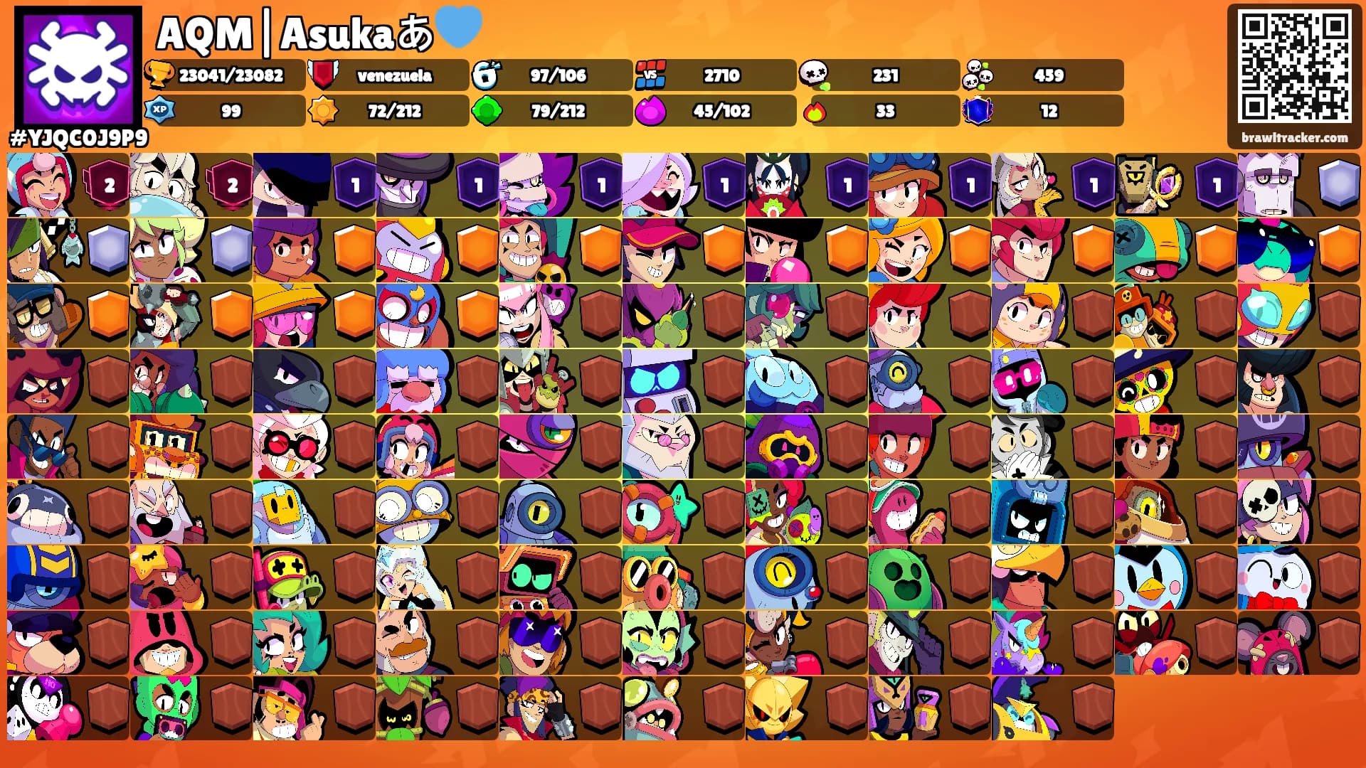 AQM|Asukaあ💙's Ranks