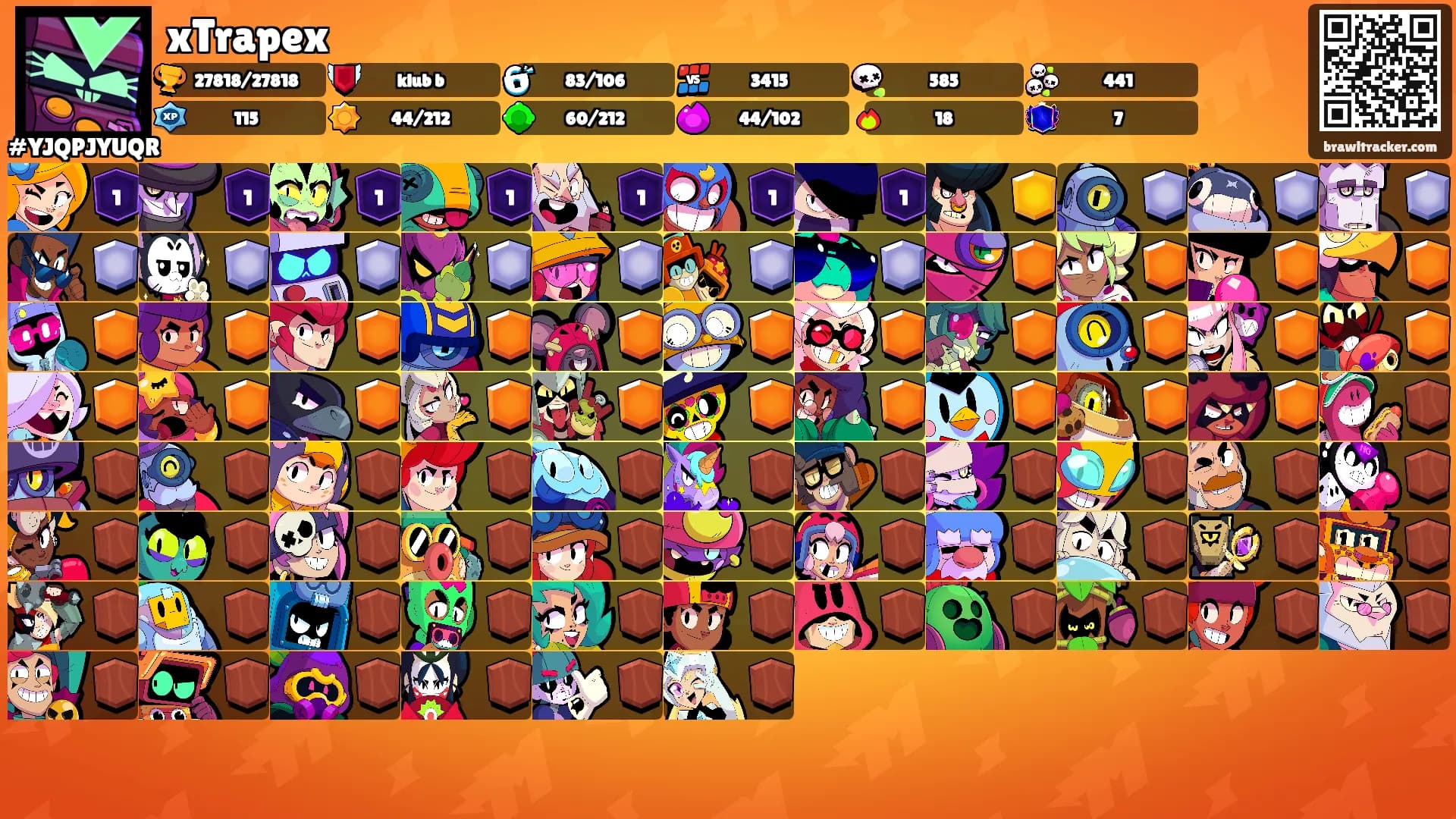 xTrapex's Ranks