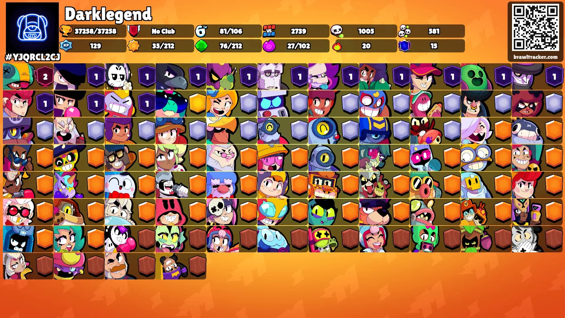 Darklegend's Ranks