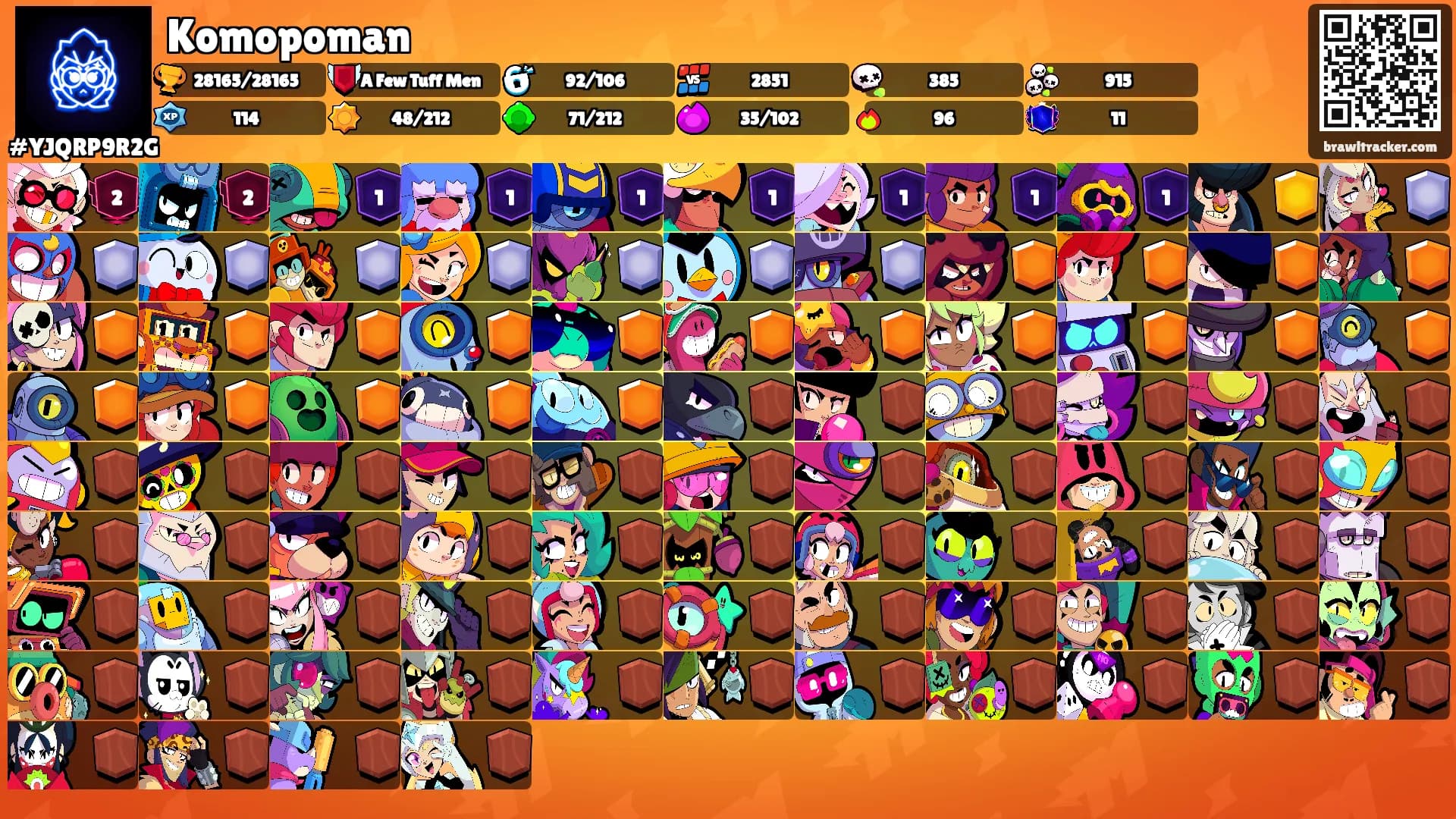 Komopoman's Ranks