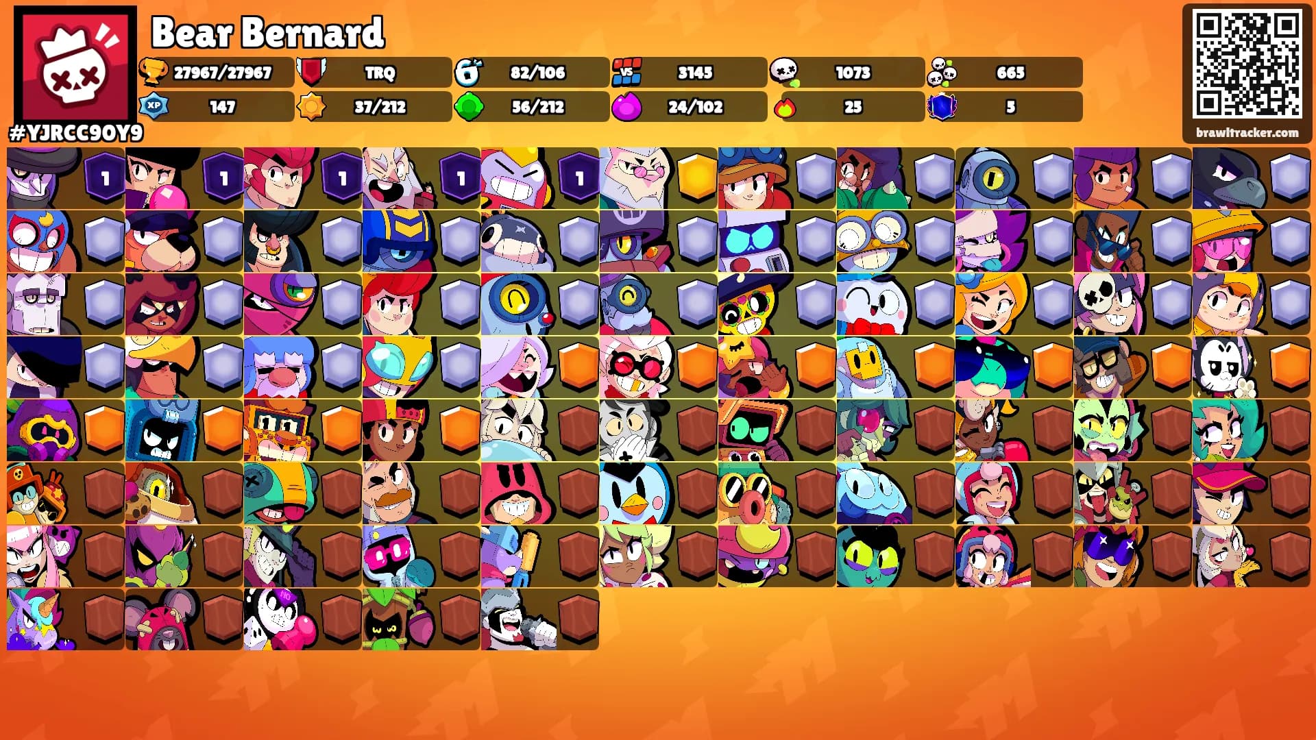 Bear Bernard's Ranks