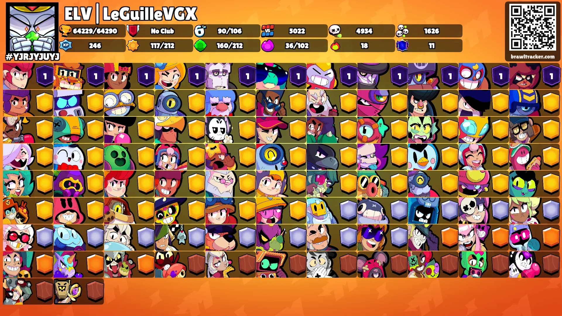 ELV|LeGuilleVGX's Ranks