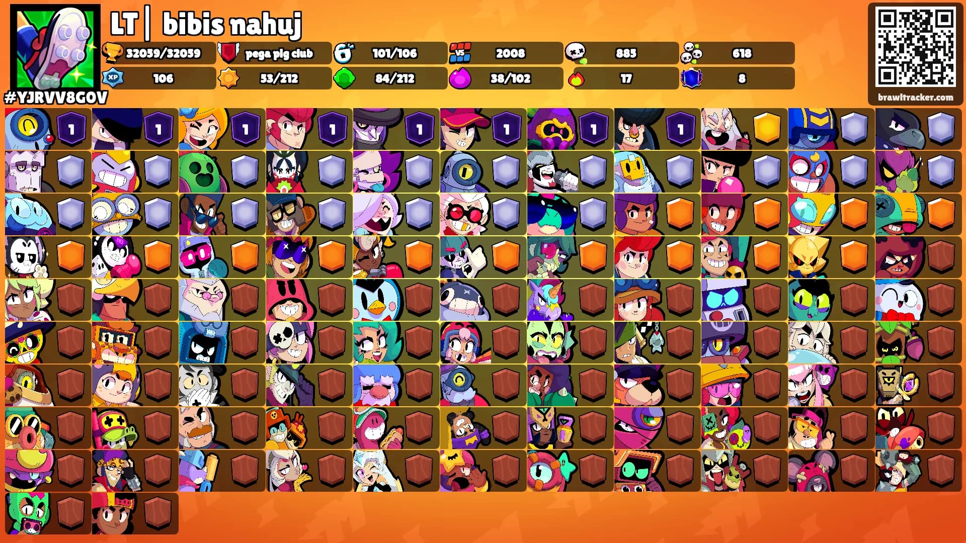 LT| bibis nahuj's Ranks