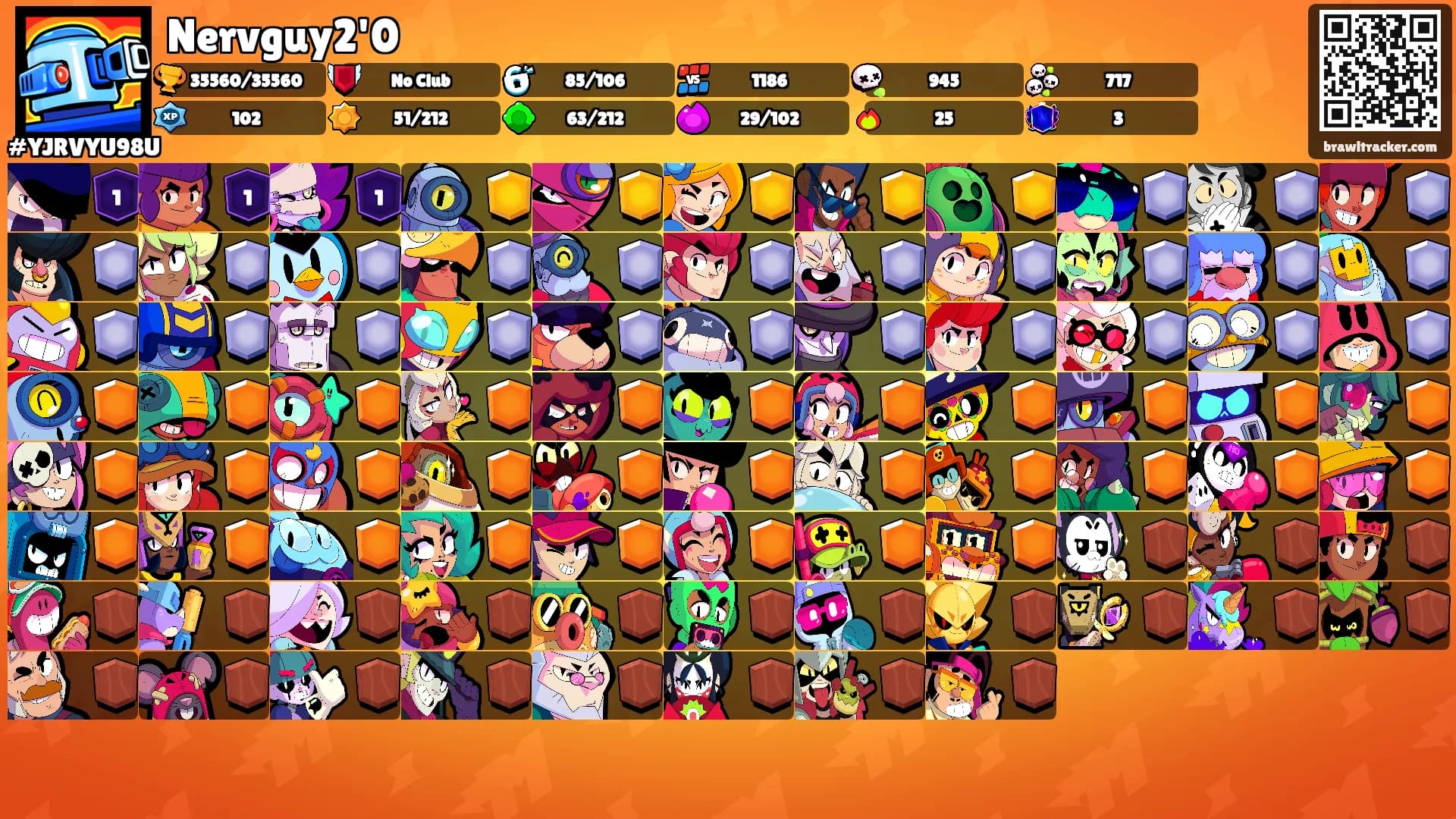 Nervguy2'0's Ranks