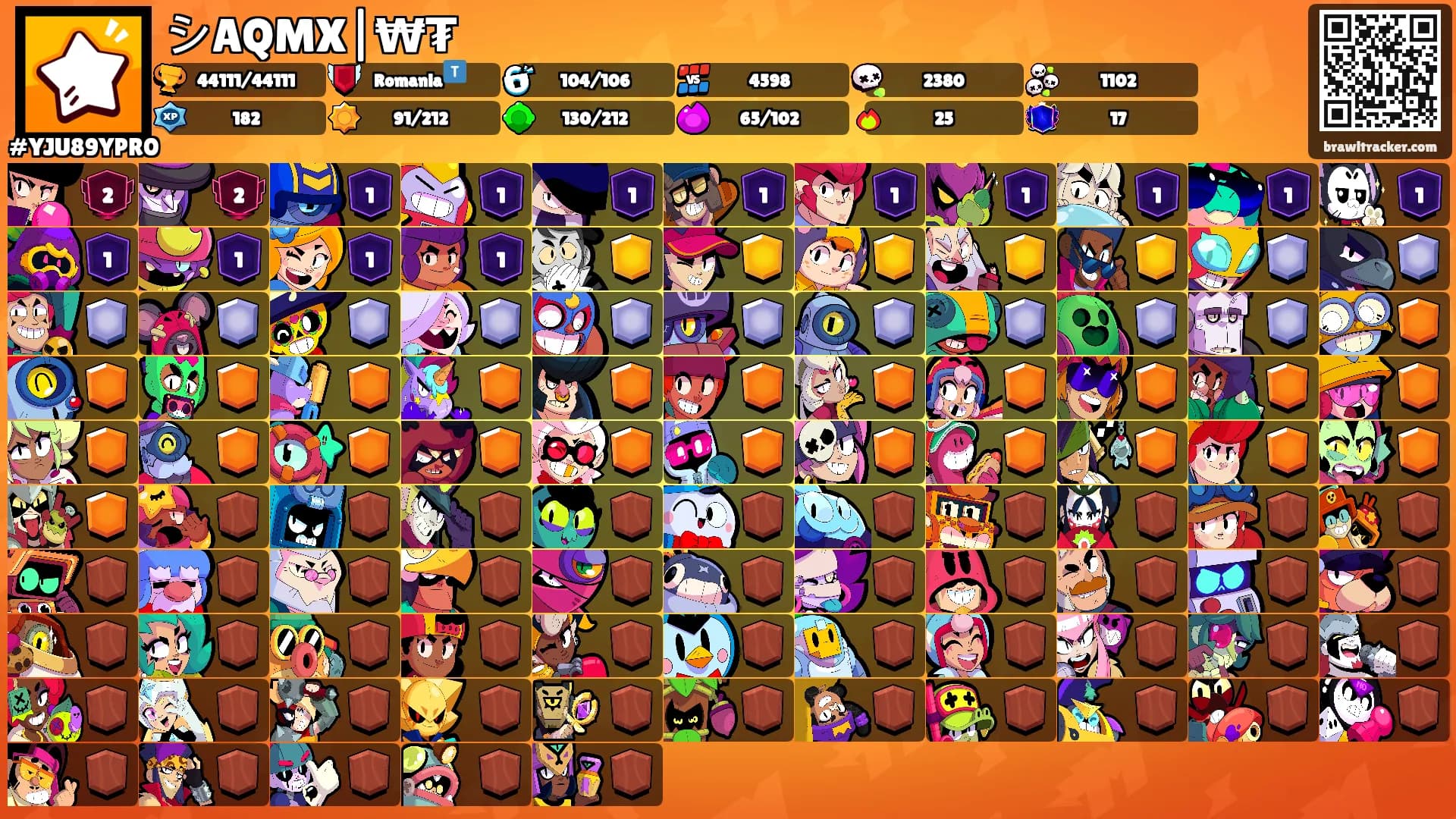 シAQMX|₩₮'s Ranks