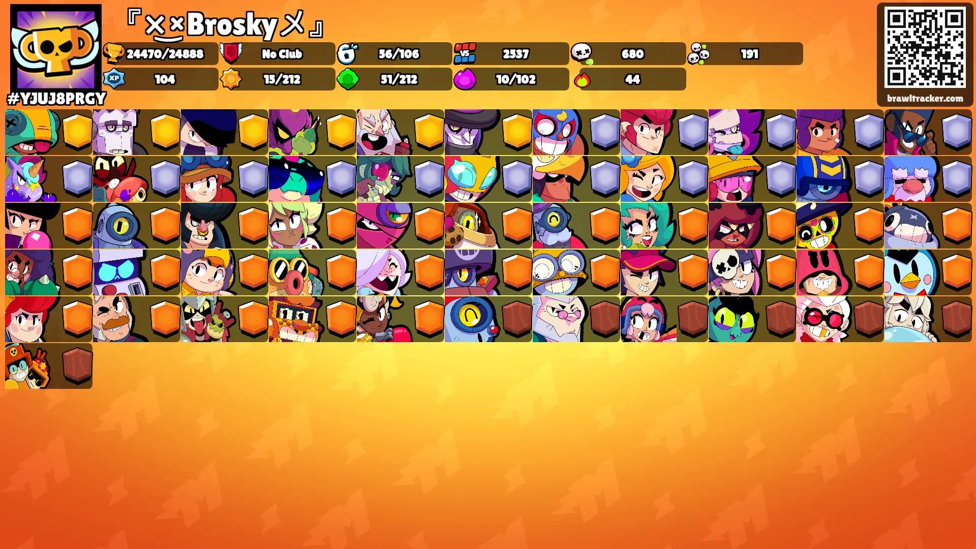 『×͜×Broskyメ』's Ranks