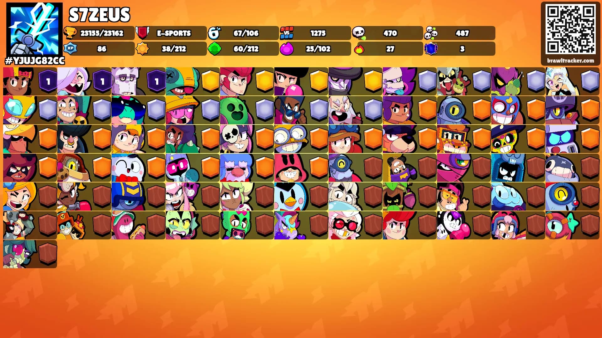 S7ZEUS's Ranks