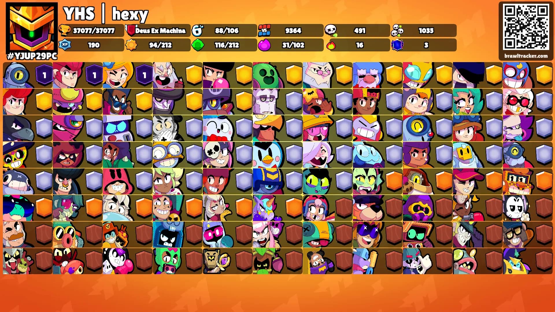 YHS | hexy's Ranks