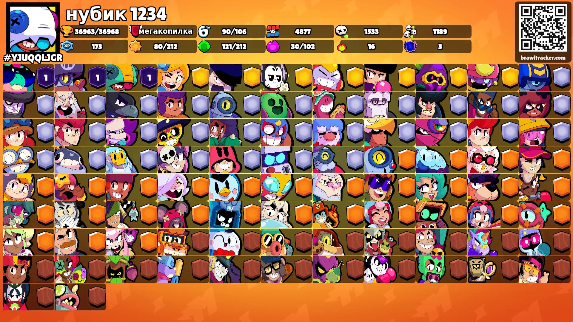 нубик 1234's Ranks