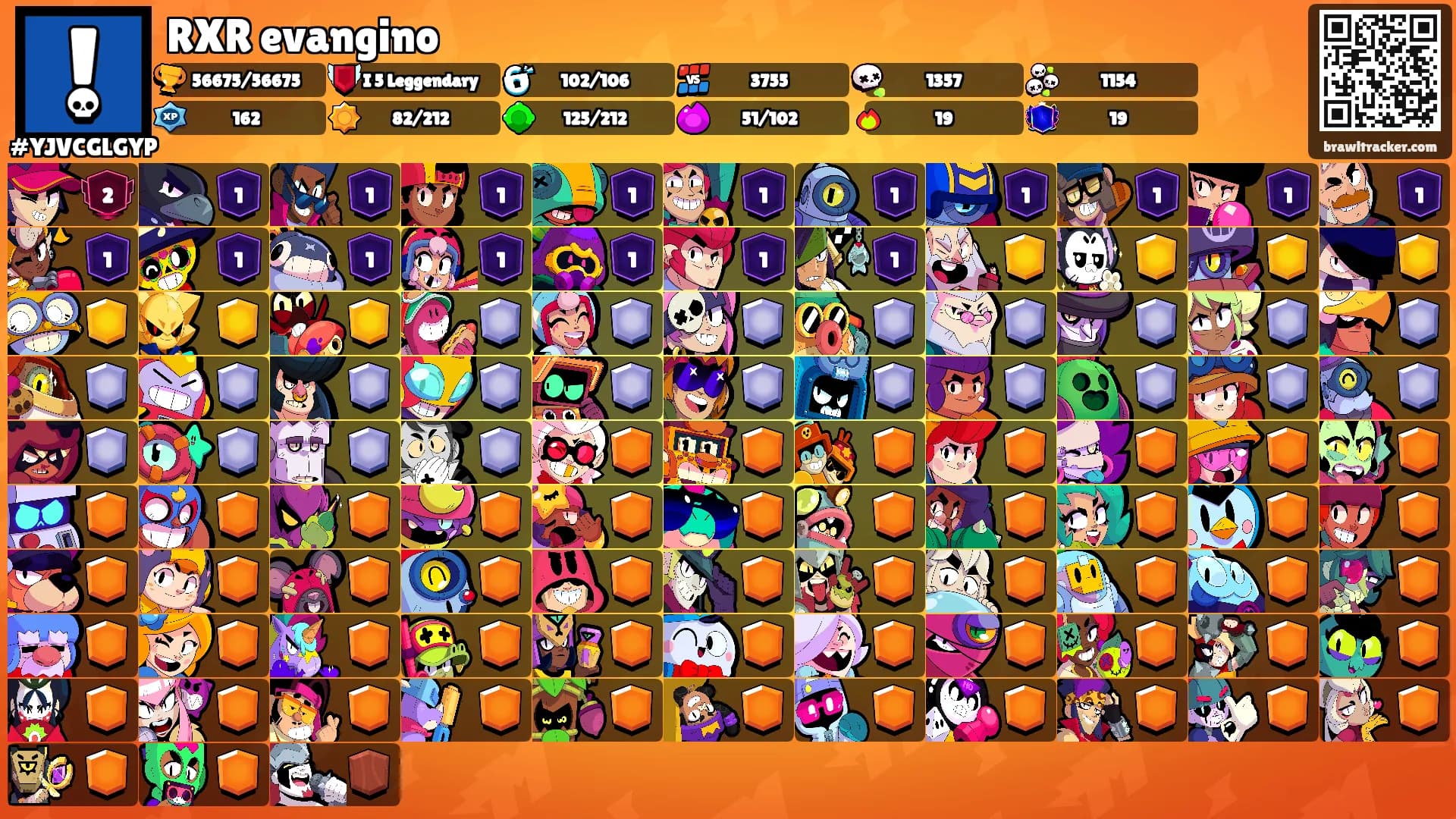 RXR evangino's Ranks