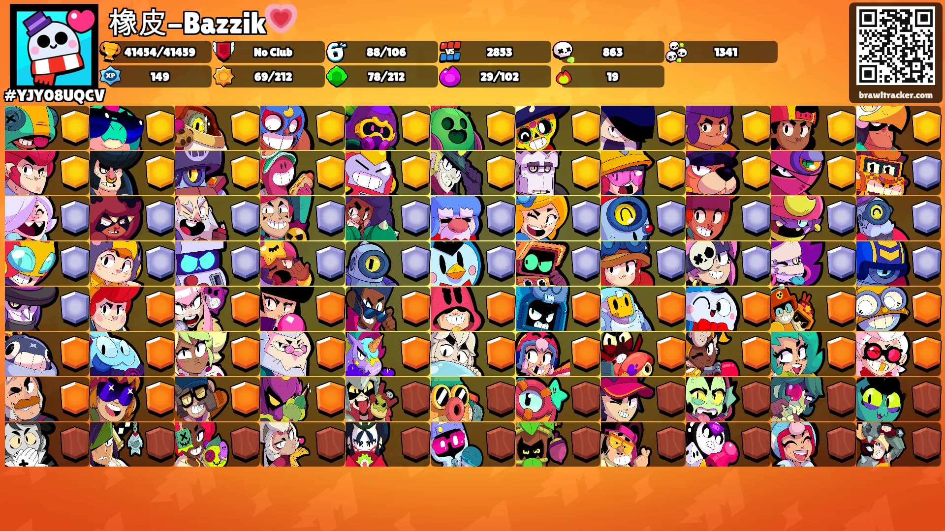 橡皮-Bazzik💗's Ranks