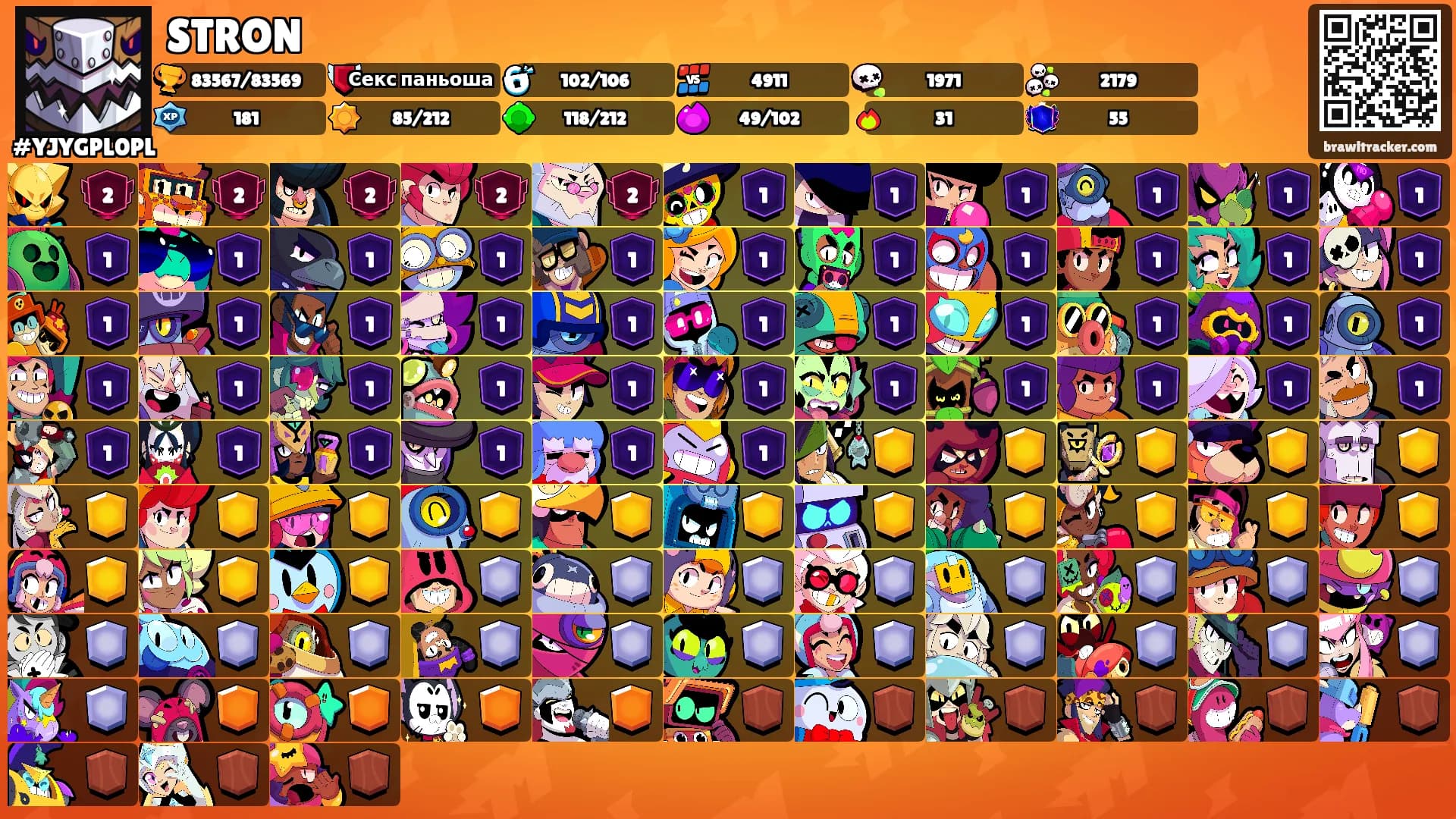 STRON's Ranks