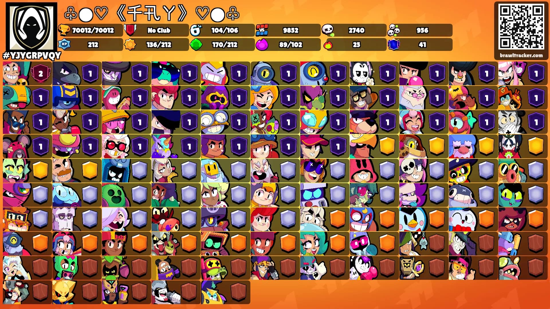 ♧●♡《千卂ㄚ》♡●♧'s Ranks