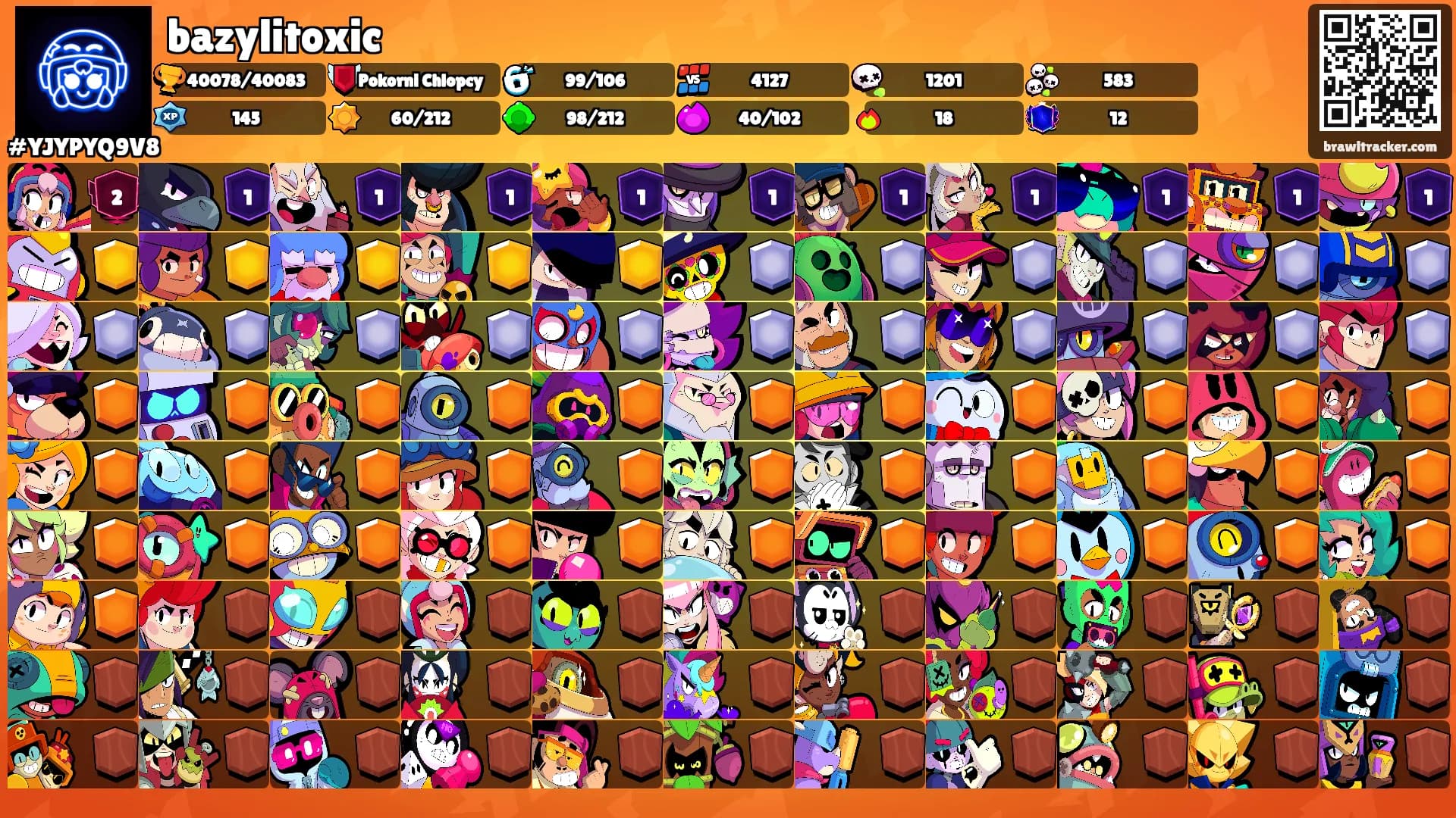 bazylitoxic's Ranks