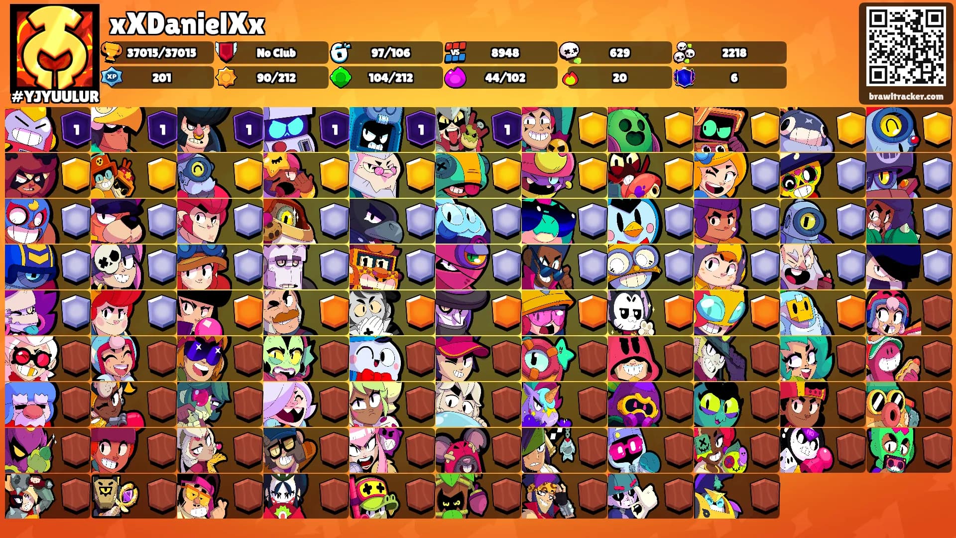 xXDanielXx's Ranks