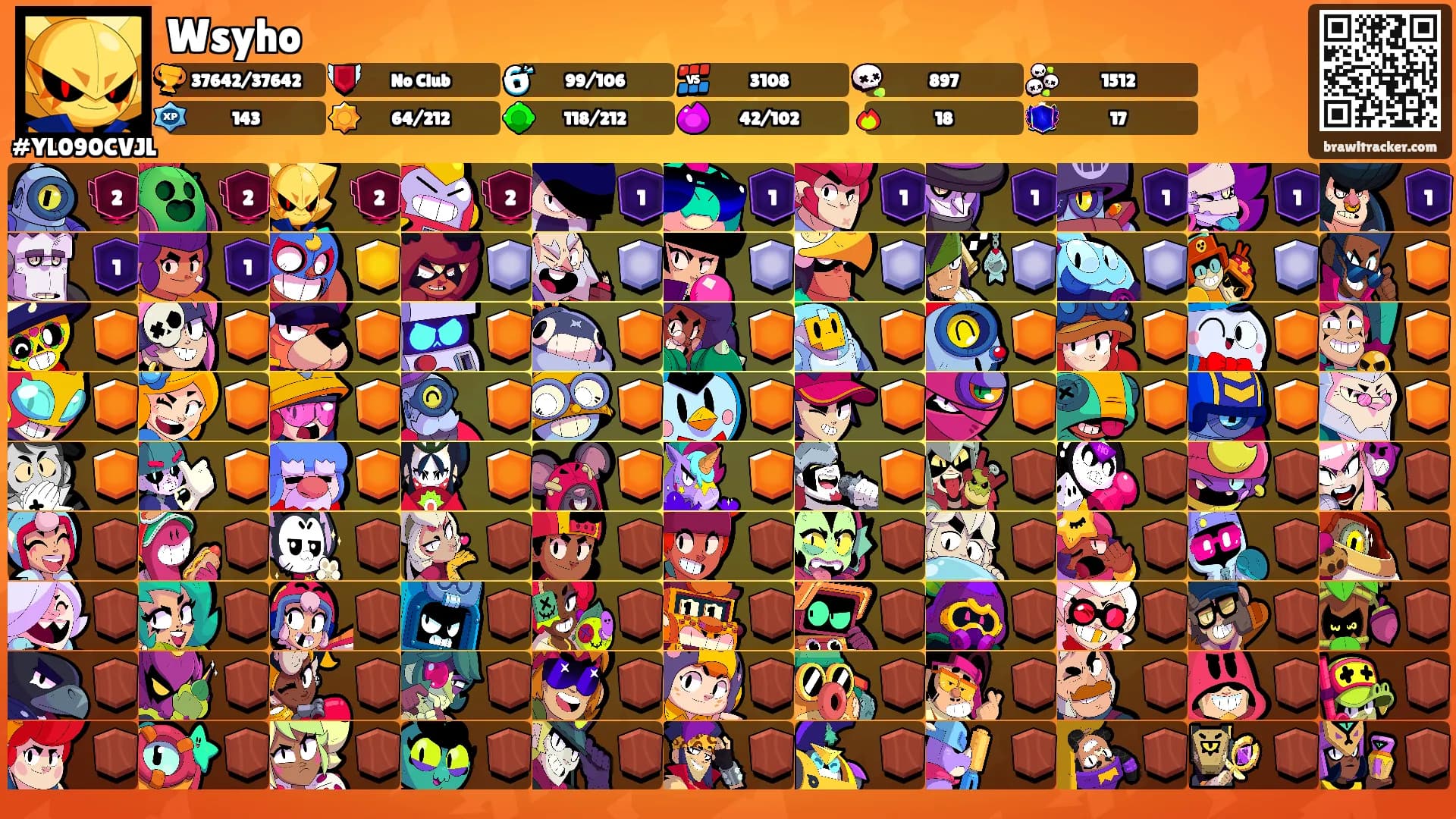 Wsyho's Ranks