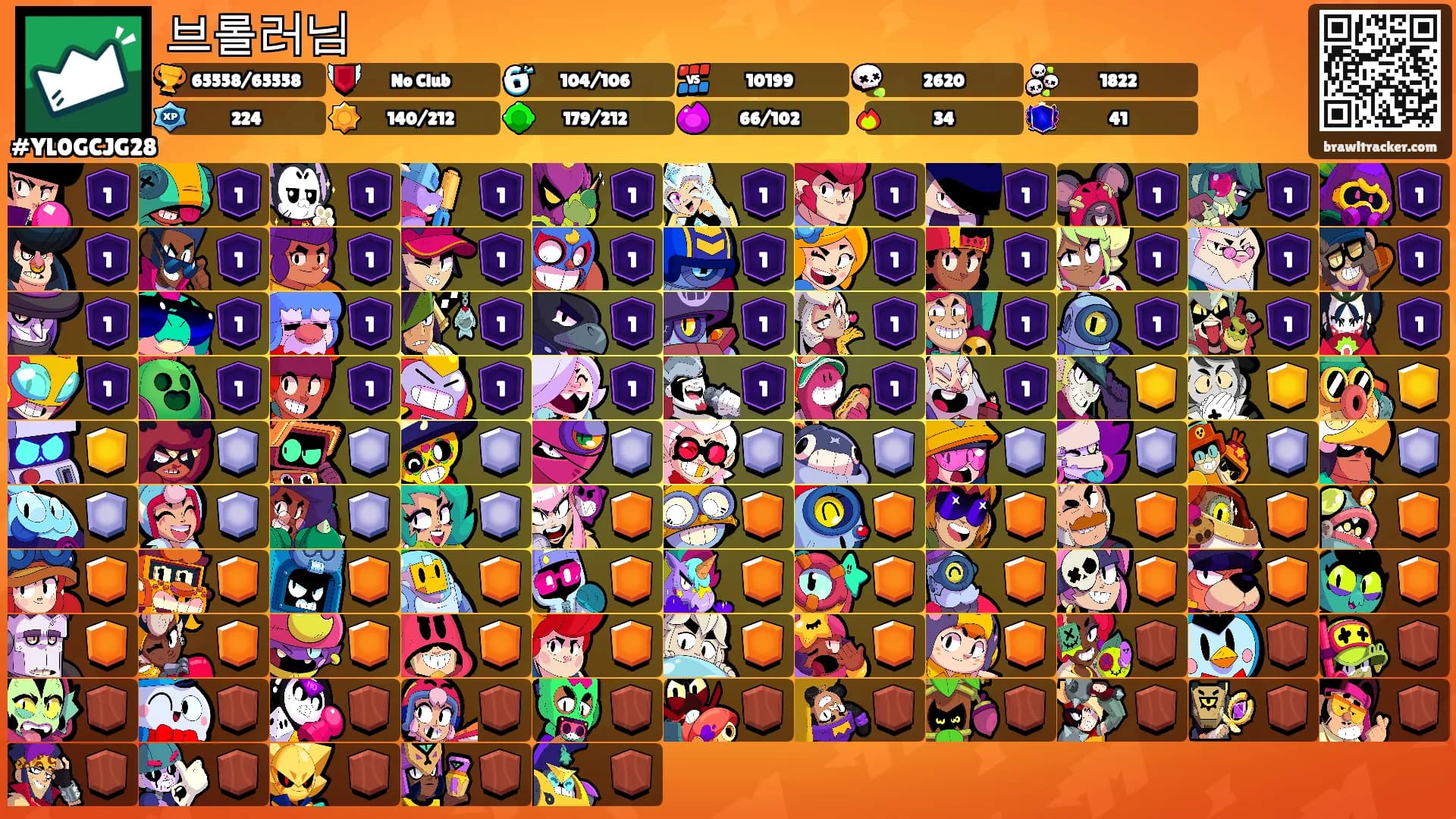 브롤러님's Ranks