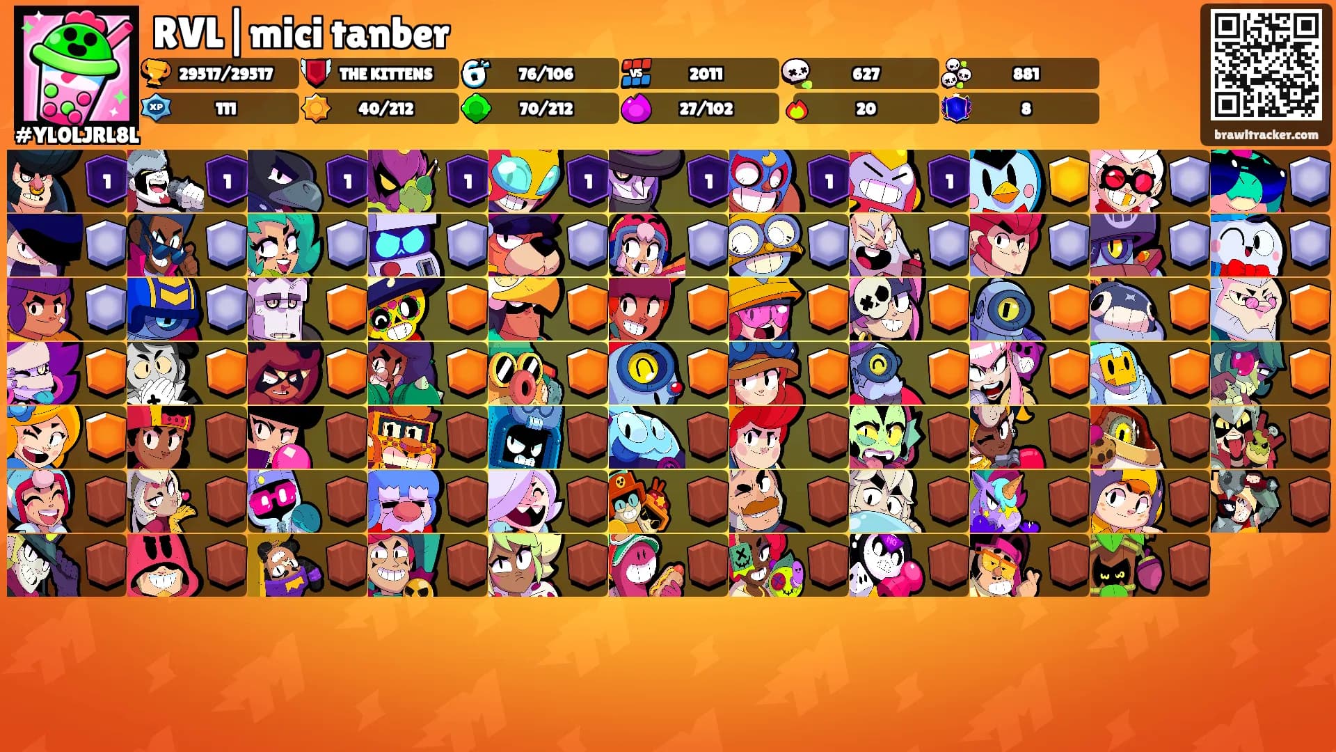 RVL|mici tanber's Ranks