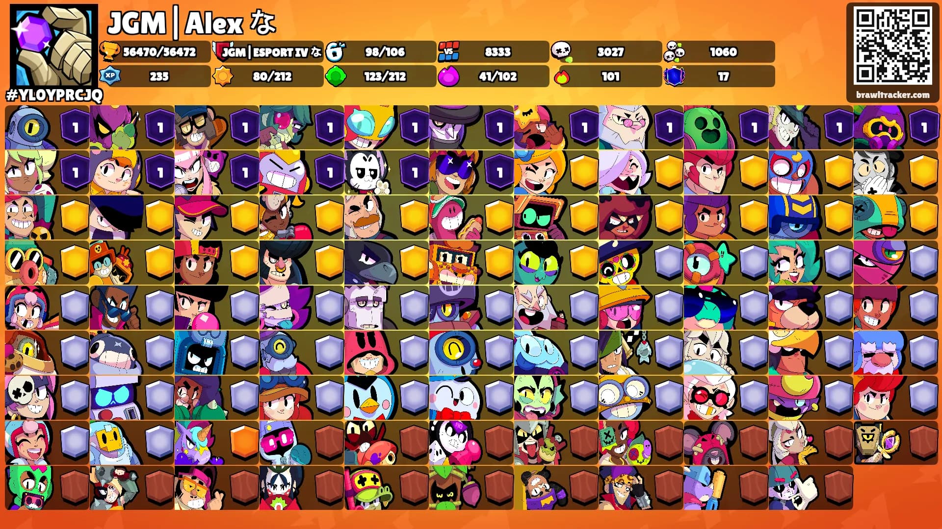 JGM|Alex な's Ranks