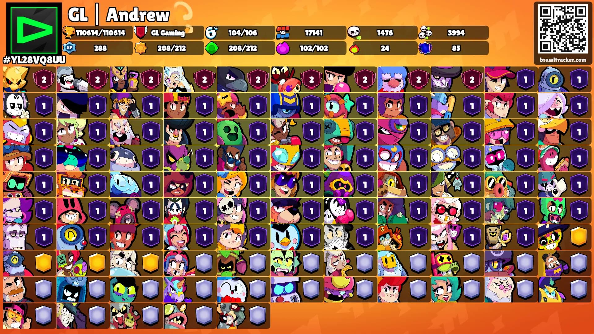 GL | Andrew 💫's Ranks