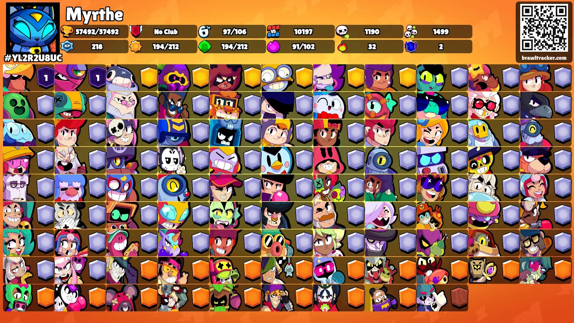 Myrthe's Ranks