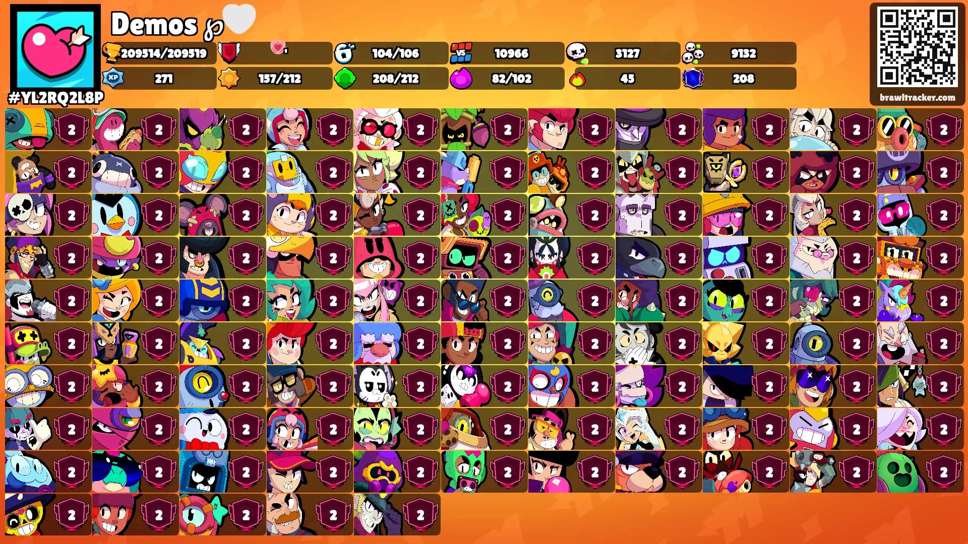 Demos ℘🤍's Ranks