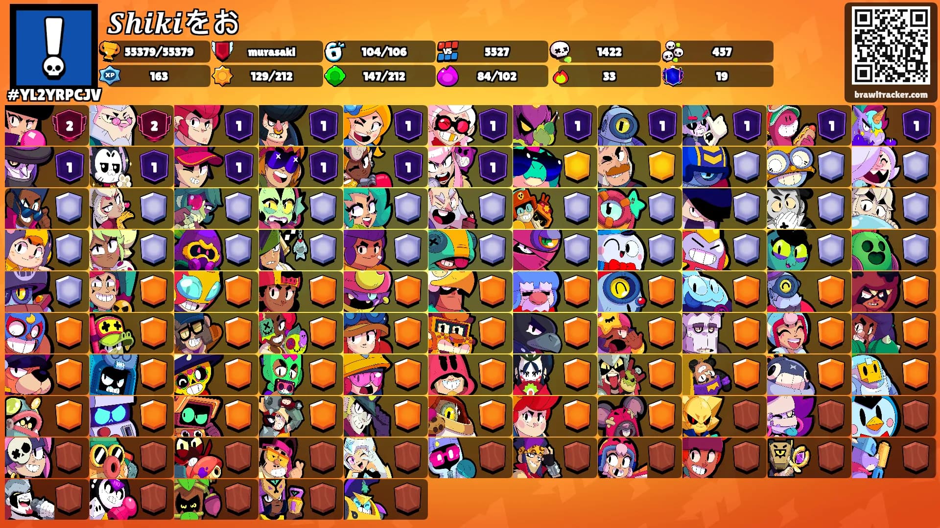 𝑺𝒉𝒊𝒌𝒊をお's Ranks