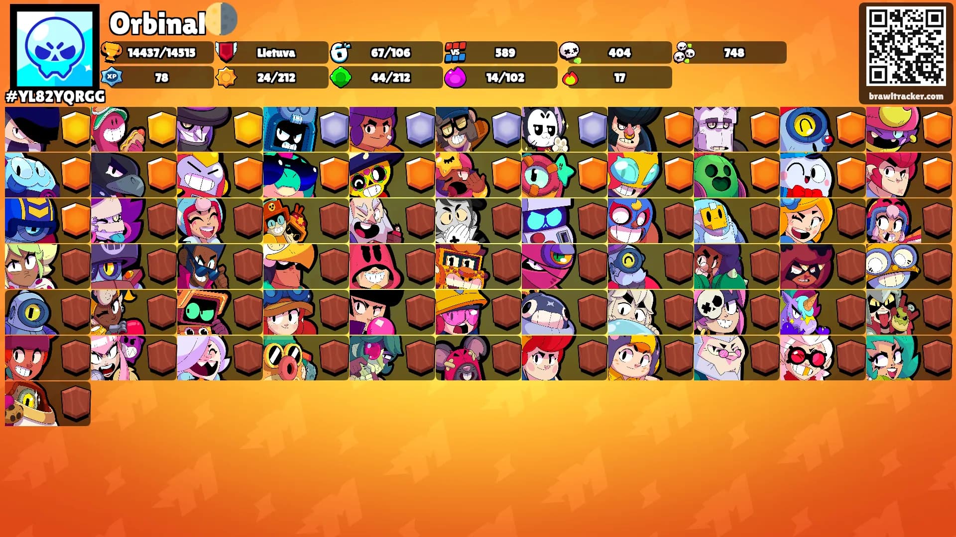 Orbinal🌗's Ranks