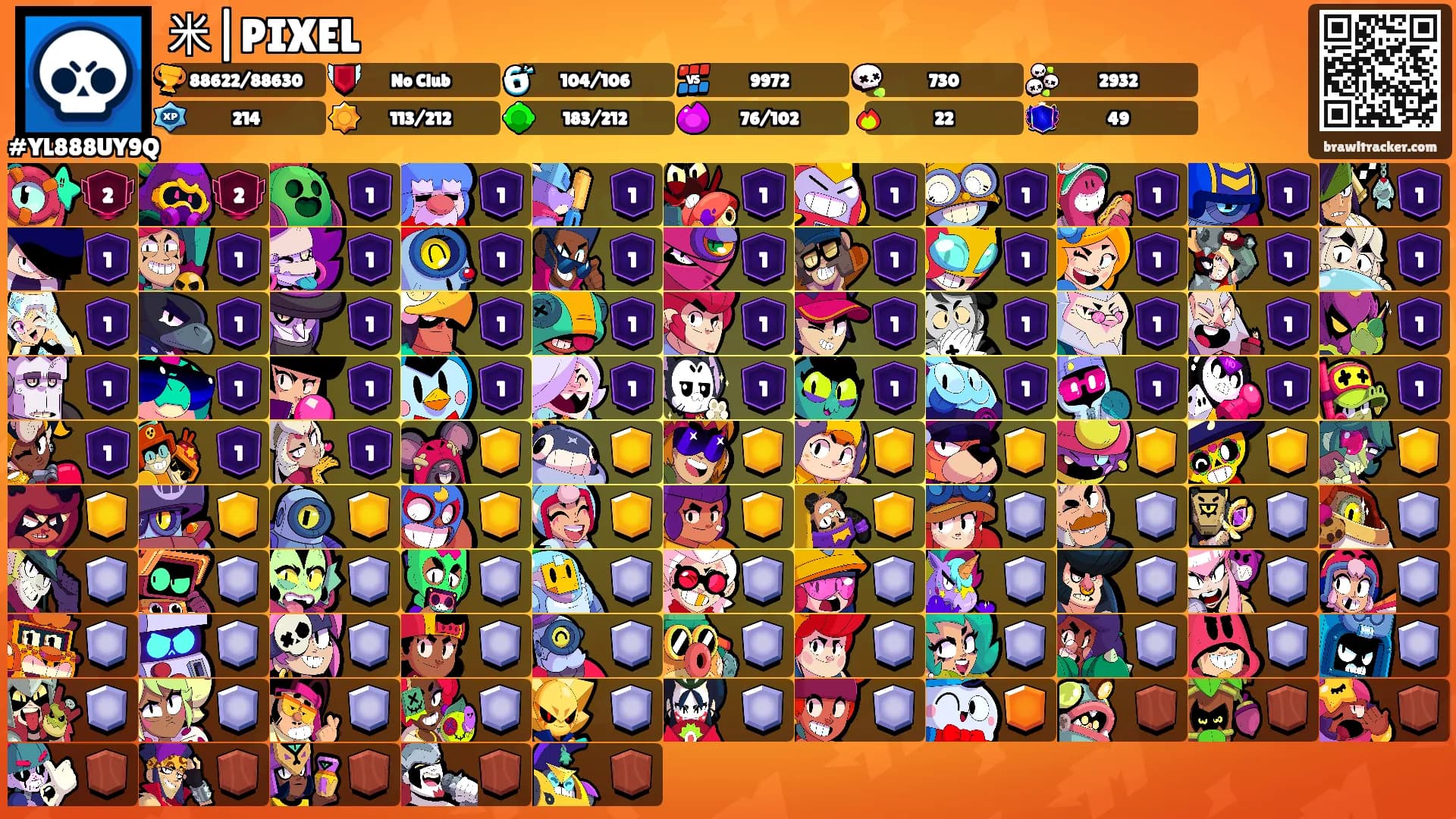 米|PIXEL's Ranks