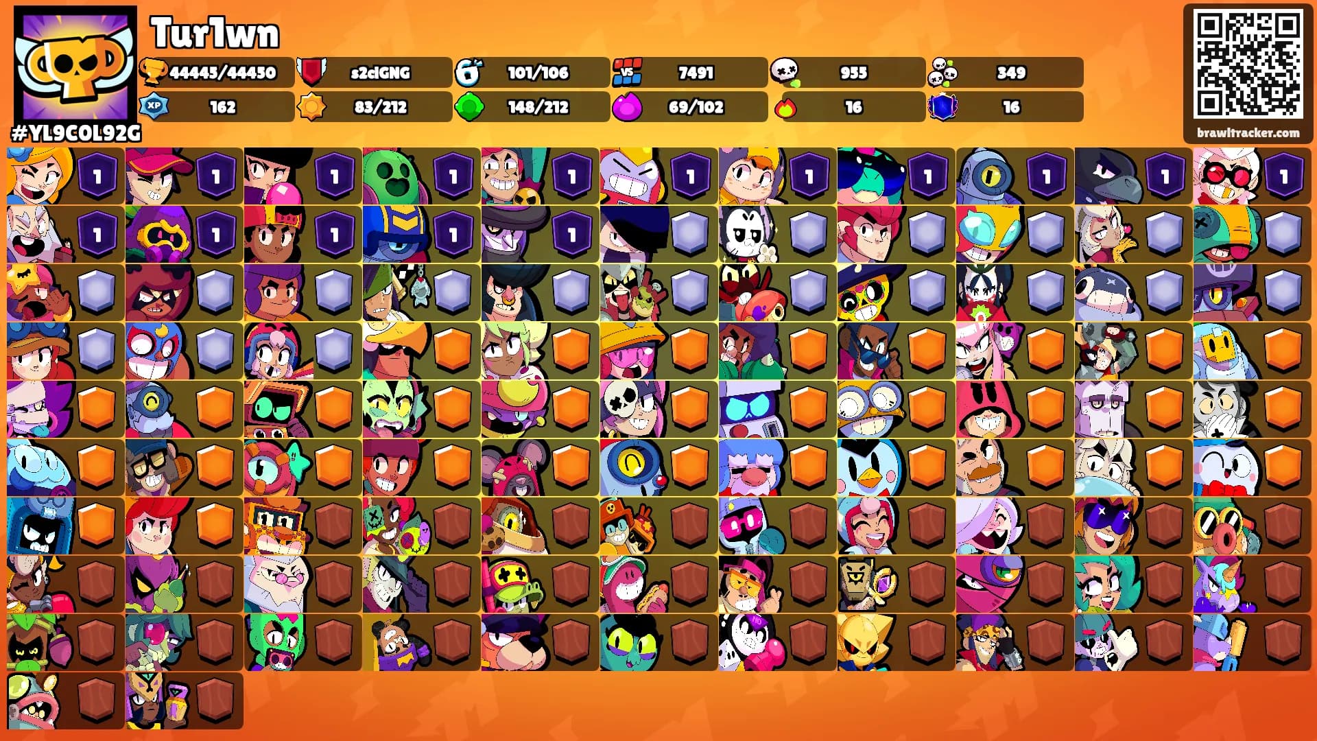 Tur1wn's Ranks