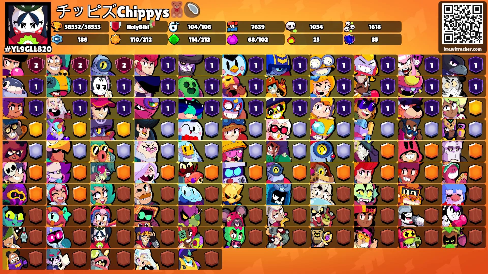 チッピズChippys🧸🥥's Ranks