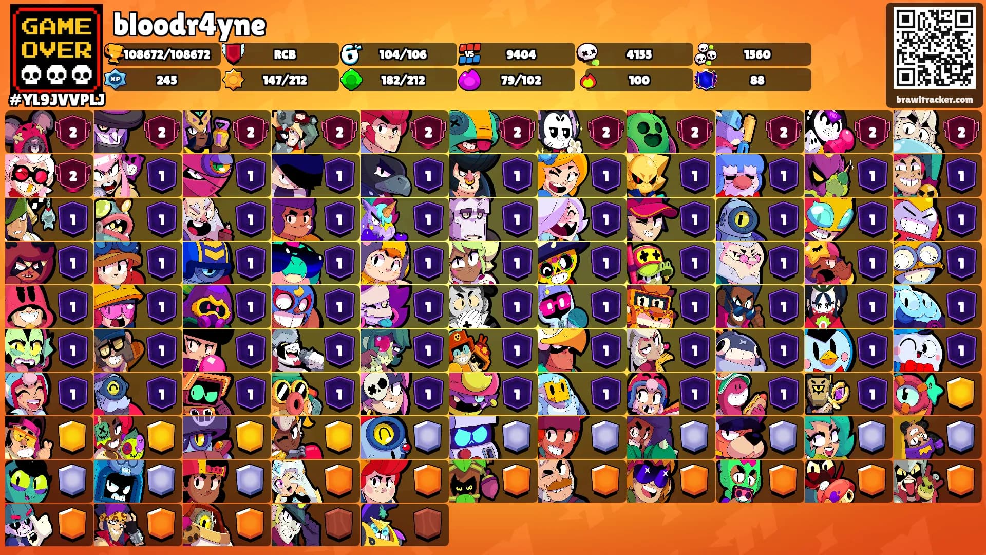 bloodr4yne's Ranks